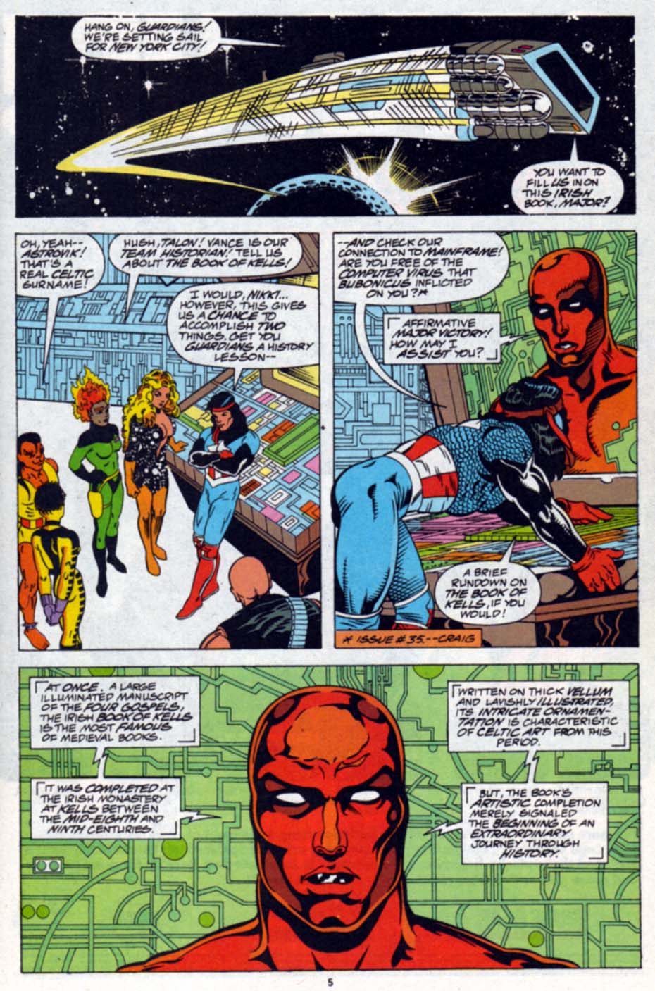 Read online Guardians of the Galaxy (1990) comic -  Issue # _Annual 3 - 6