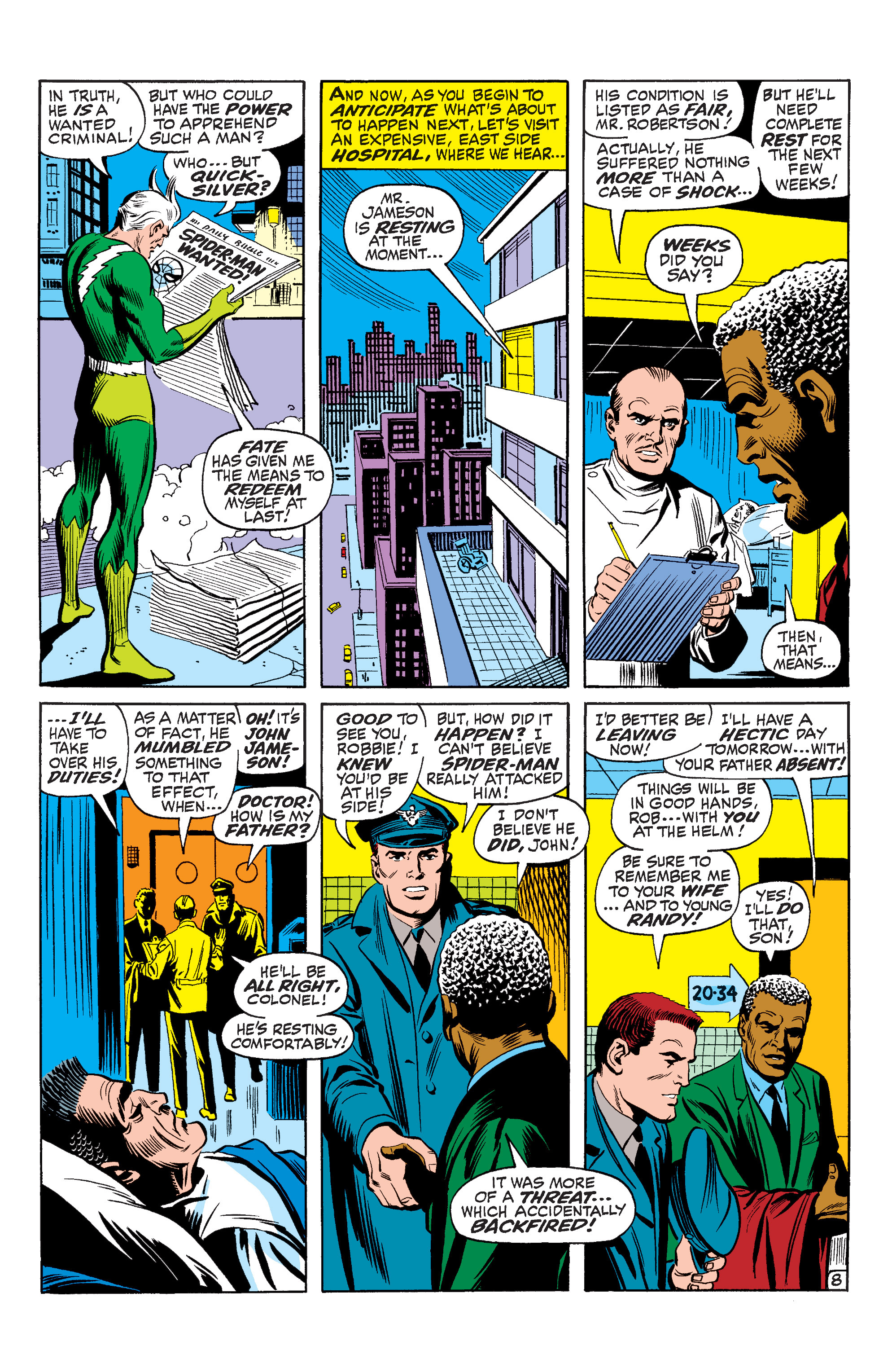 Read online Marvel Masterworks: The Amazing Spider-Man comic -  Issue # TPB 8 (Part 1) - 74