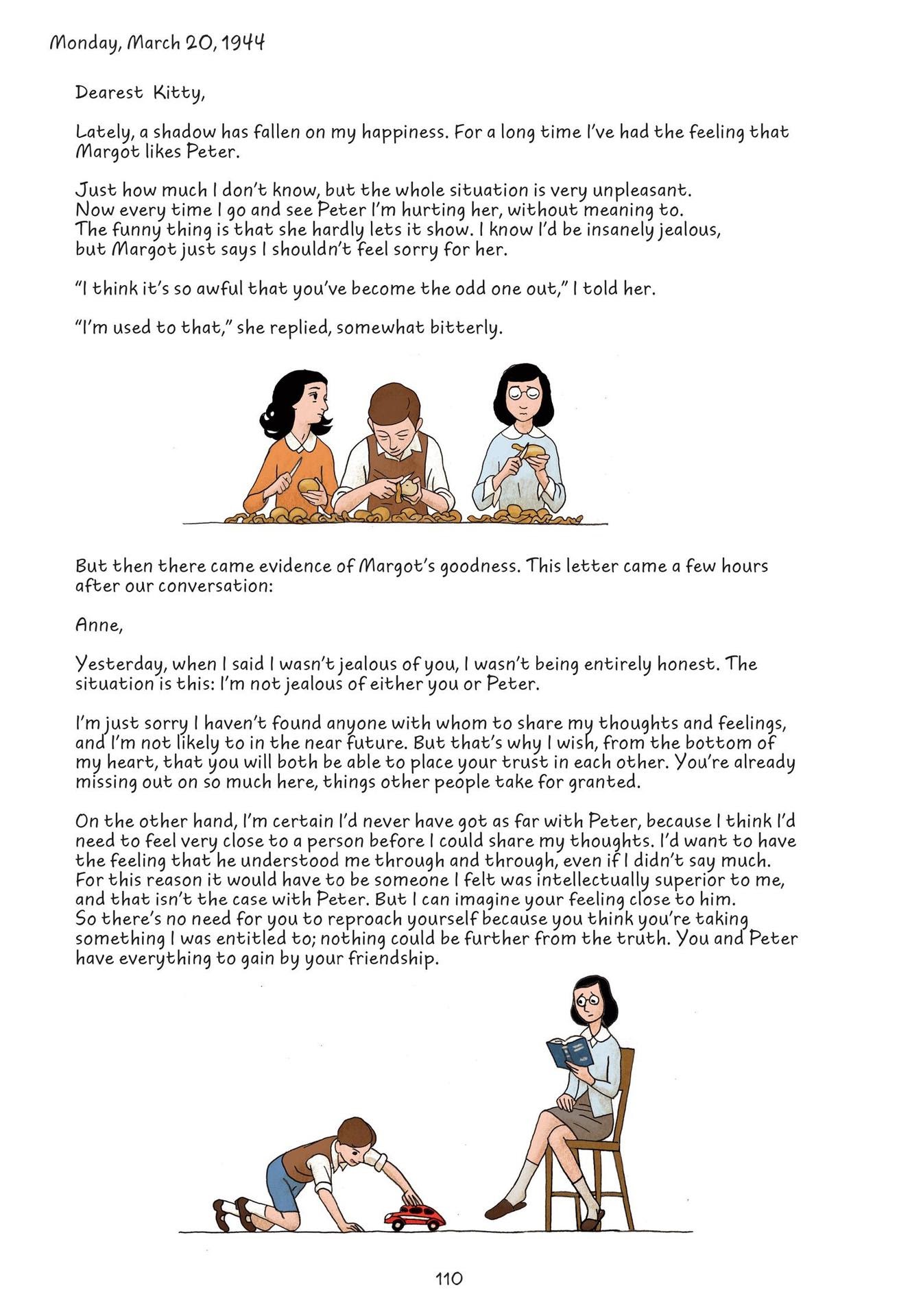 Read online Anne Frank’s Diary: The Graphic Adaptation comic -  Issue # TPB - 109