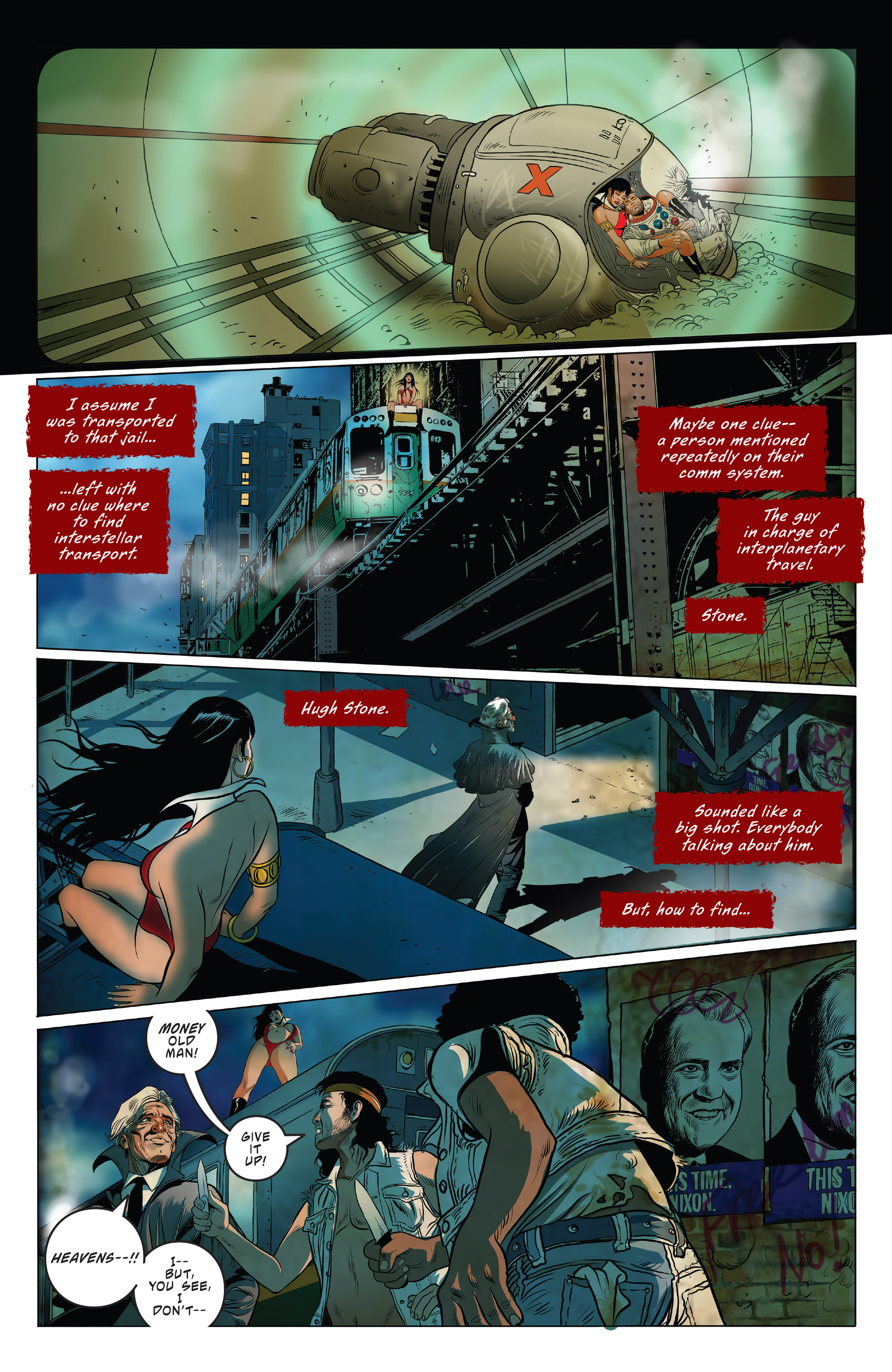 Read online Vampirella: Year One comic -  Issue #5 - 18