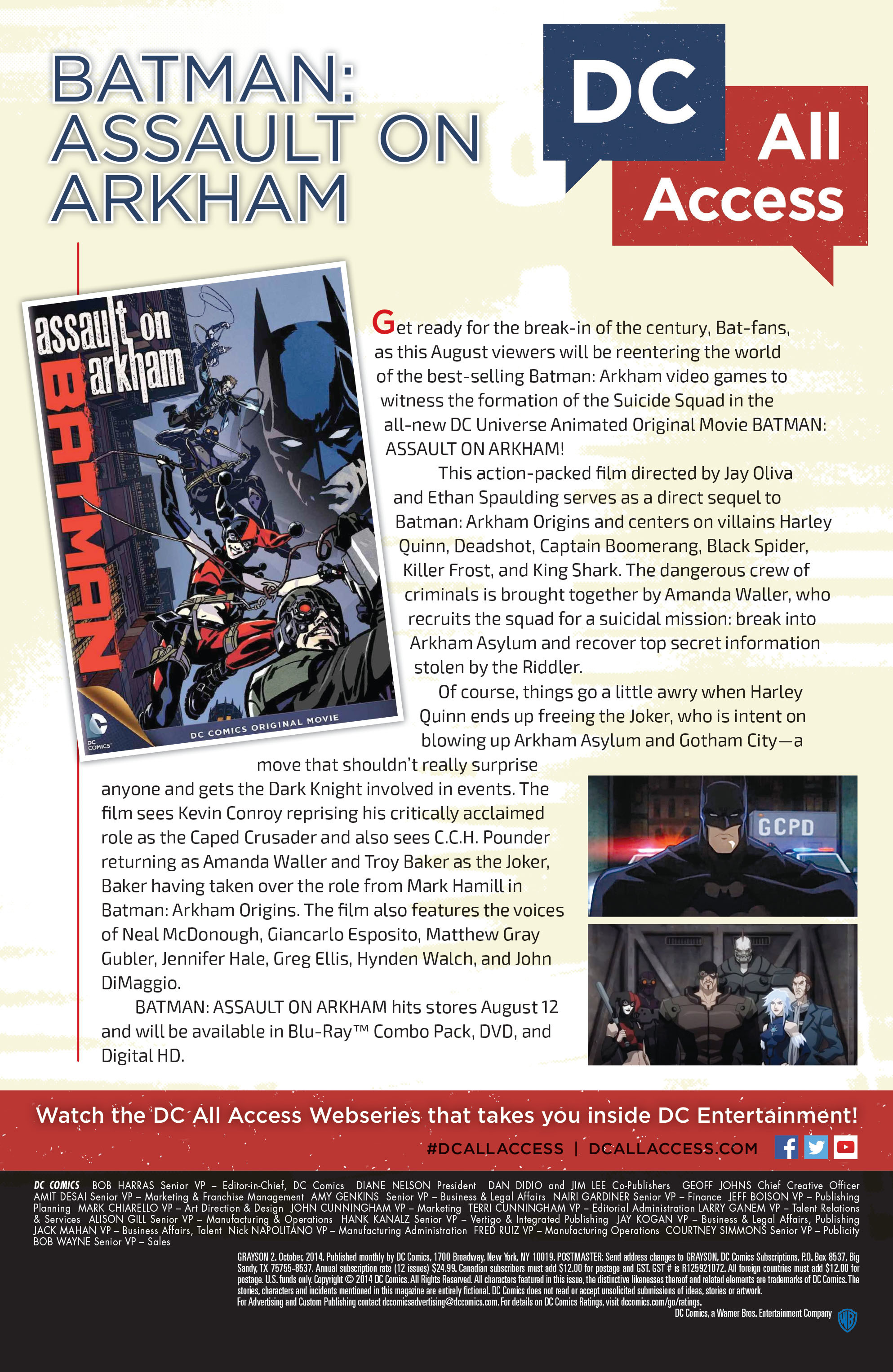 Read online Grayson comic -  Issue #2 - 31