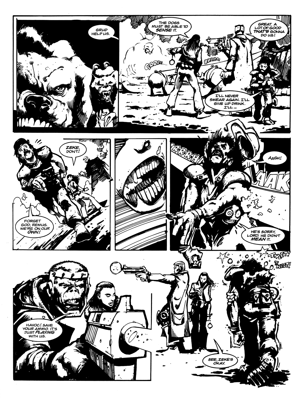 Read online Judge Dredd: The Megazine (vol. 2) comic -  Issue #60 - 34