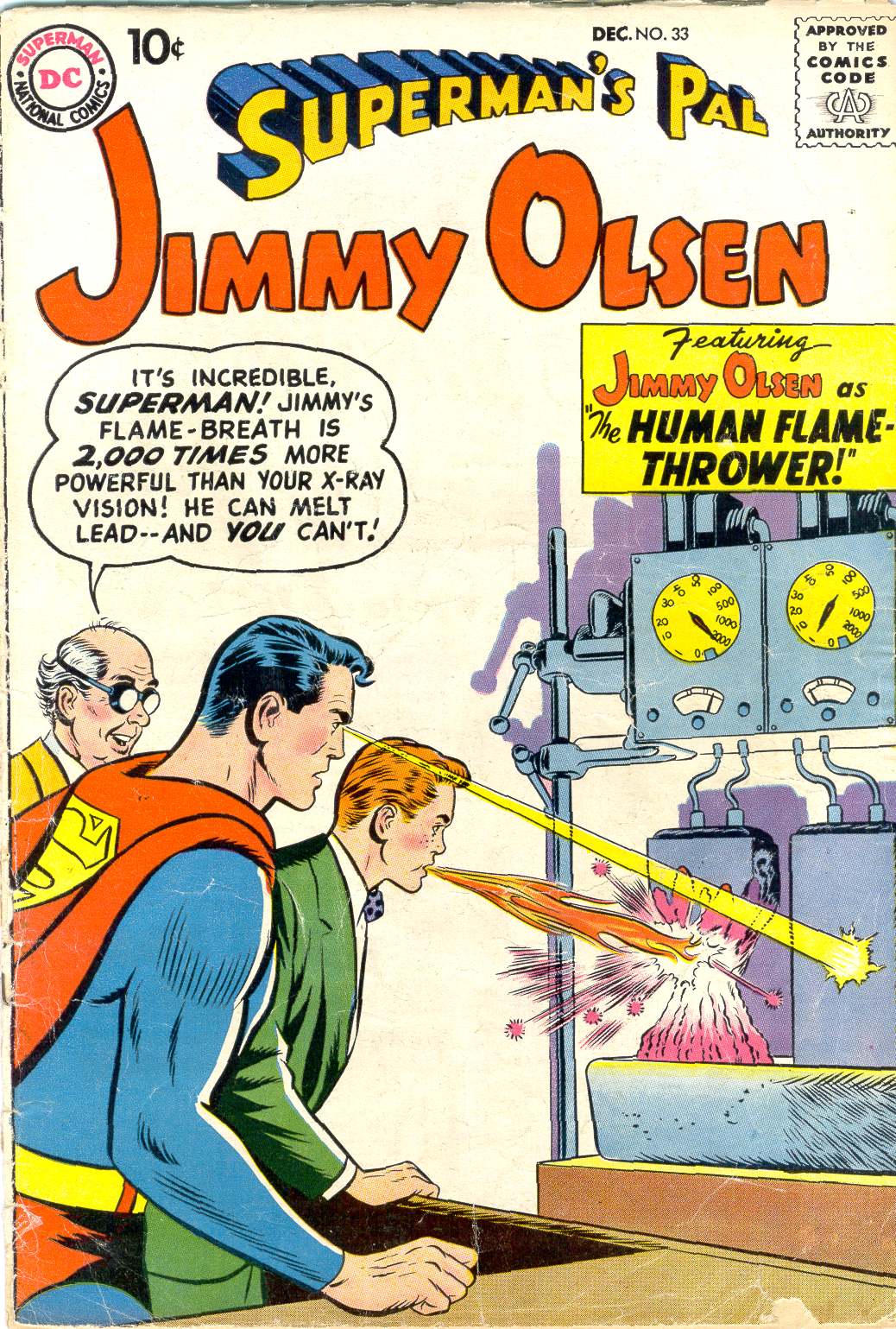 Read online Superman's Pal Jimmy Olsen comic -  Issue #33 - 1