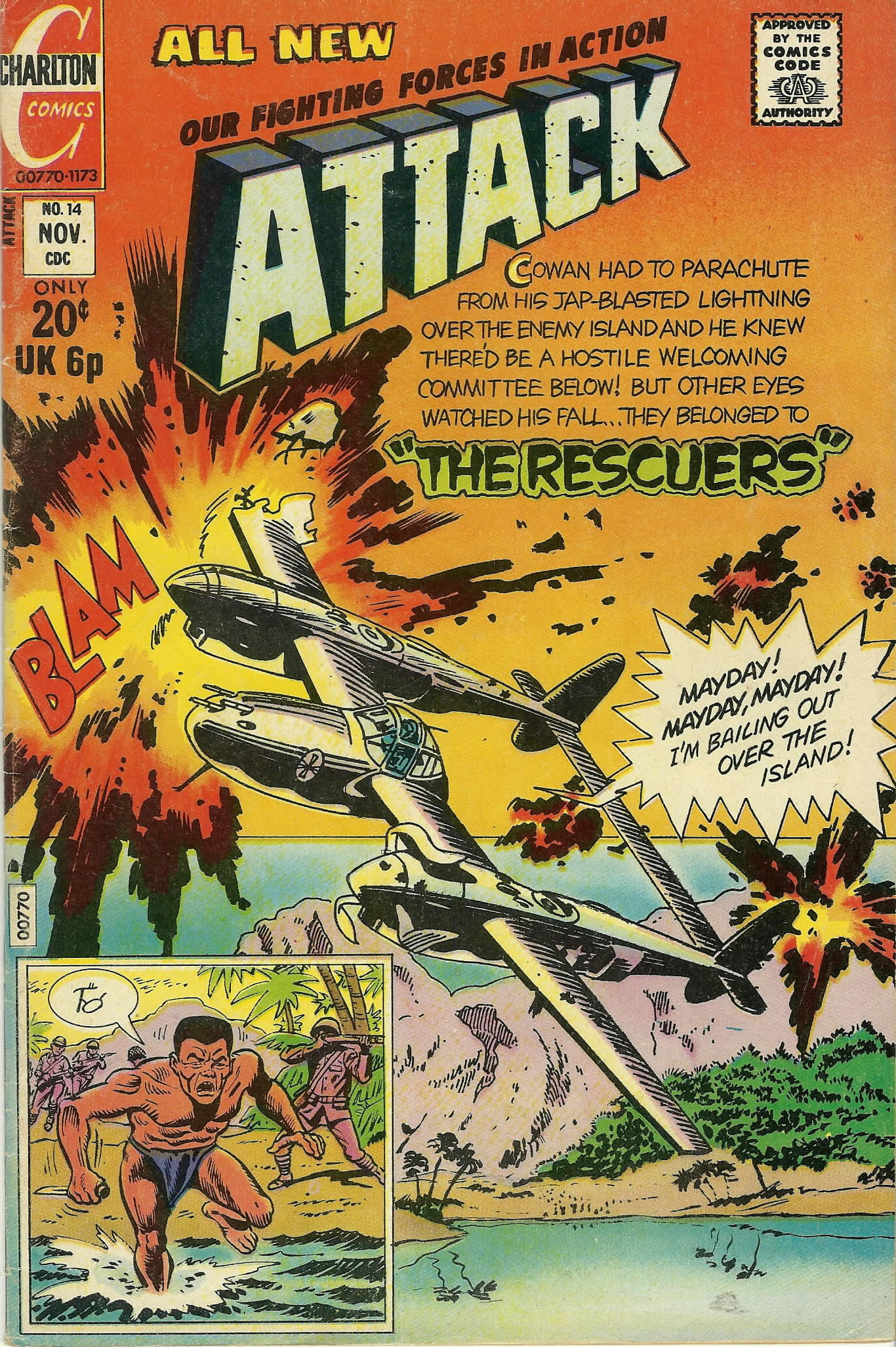 Read online Attack (1971) comic -  Issue #14 - 1