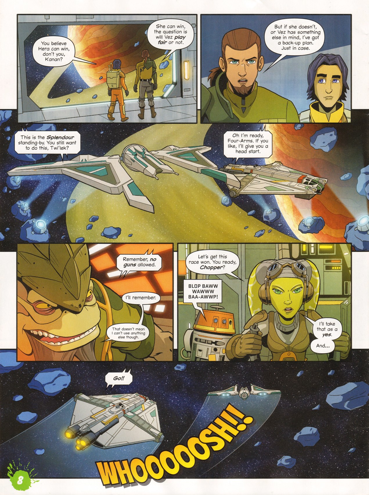 Read online Star Wars Rebels Magazine comic -  Issue #1 - 8