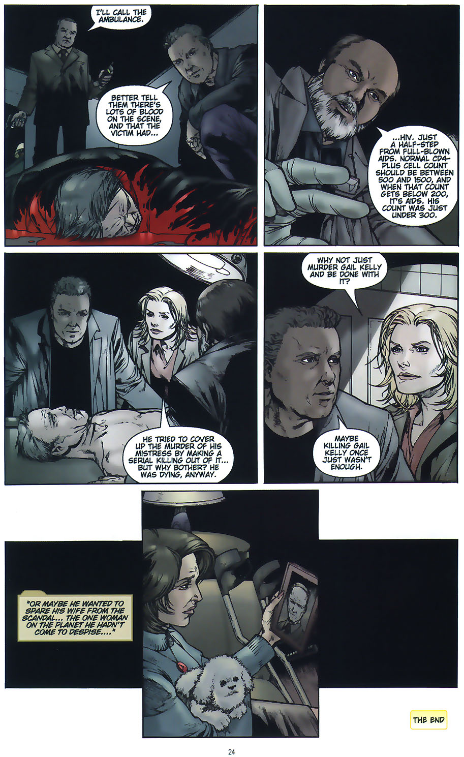 Read online CSI: Crime Scene Investigation comic -  Issue #5 - 26