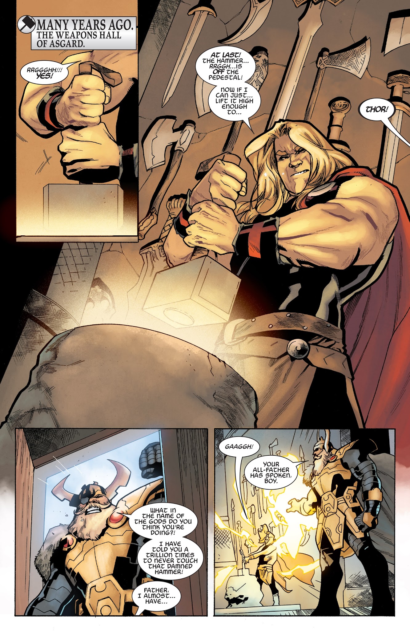 Read online Generations: The Unworthy Thor & The Mighty Thor comic -  Issue # Full - 3