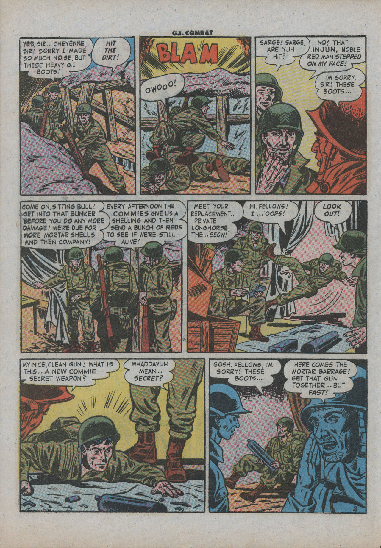 Read online G.I. Combat (1952) comic -  Issue #38 - 29