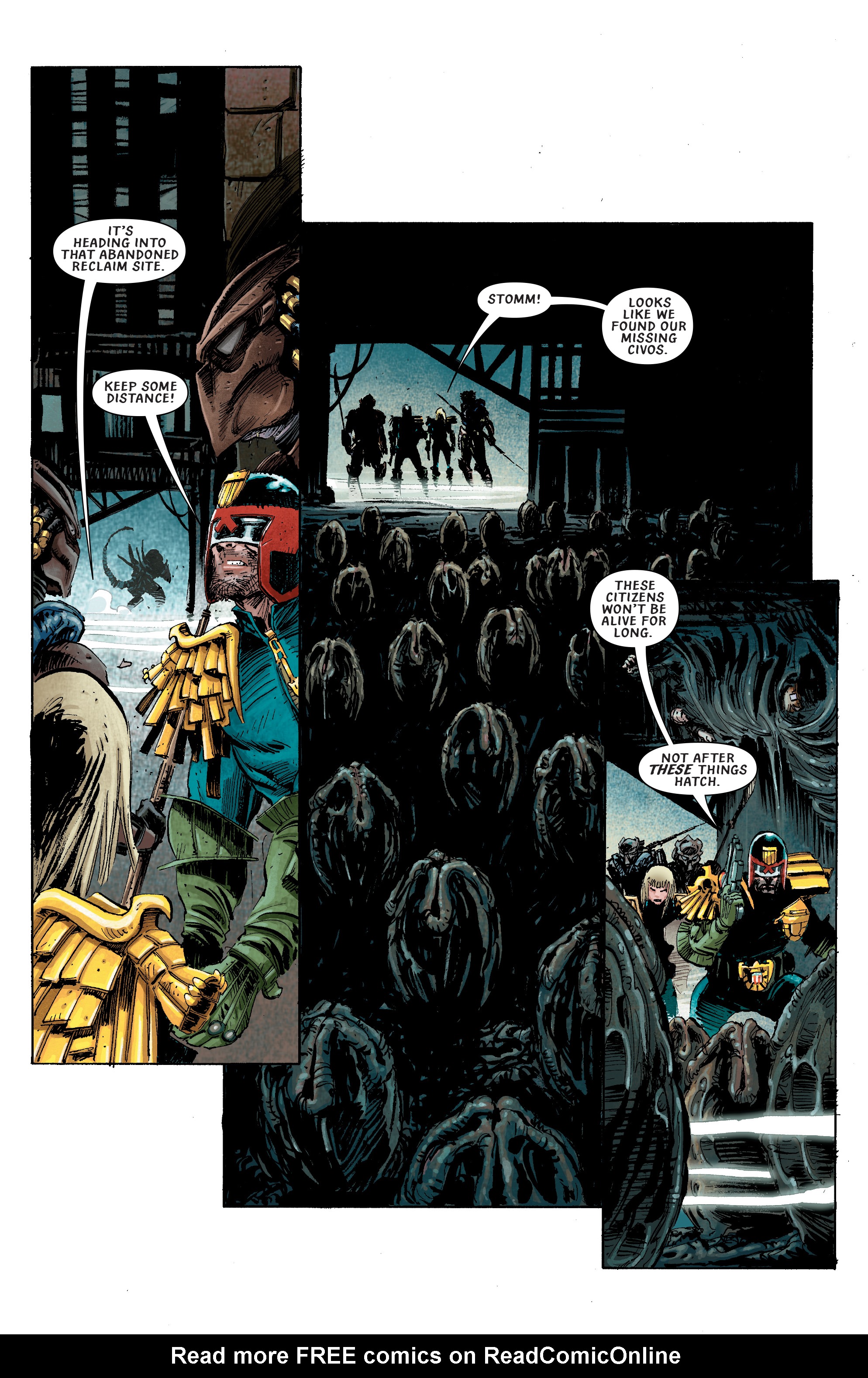 Read online Predator Vs. Judge Dredd Vs. Aliens comic -  Issue #4 - 16