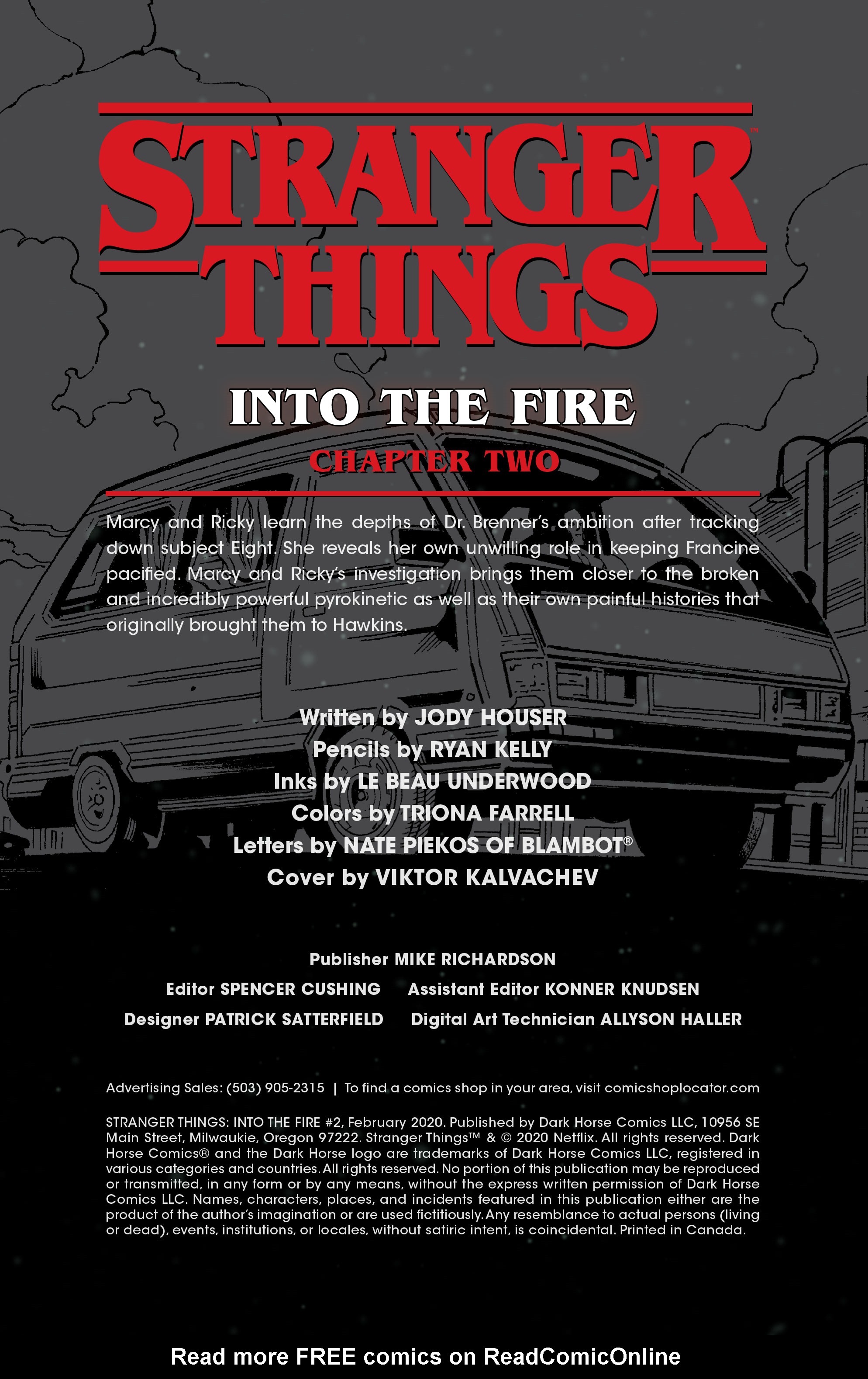 Read online Stranger Things: Into the Fire comic -  Issue #2 - 2