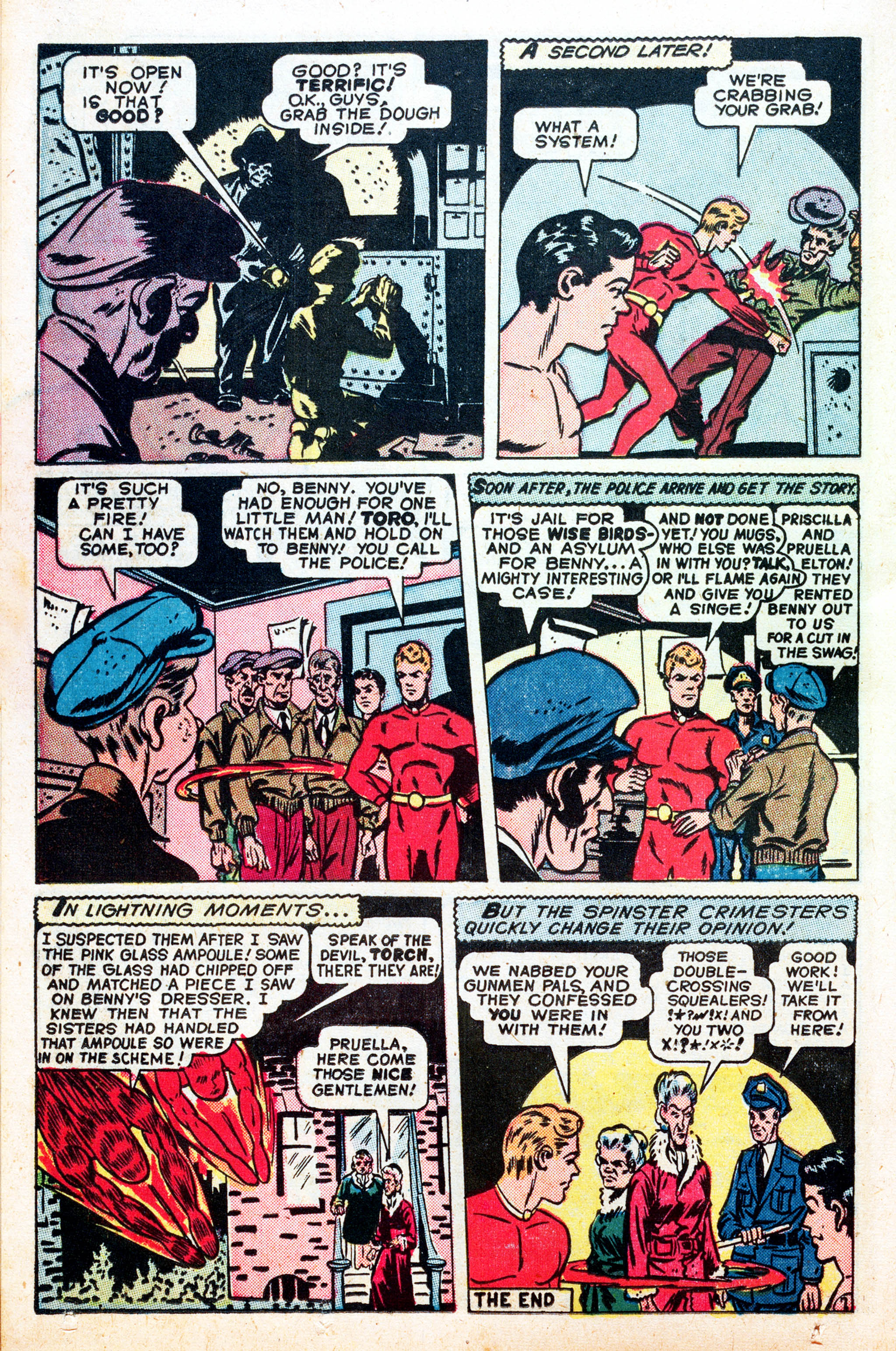 Read online Captain America Comics comic -  Issue #62 - 34