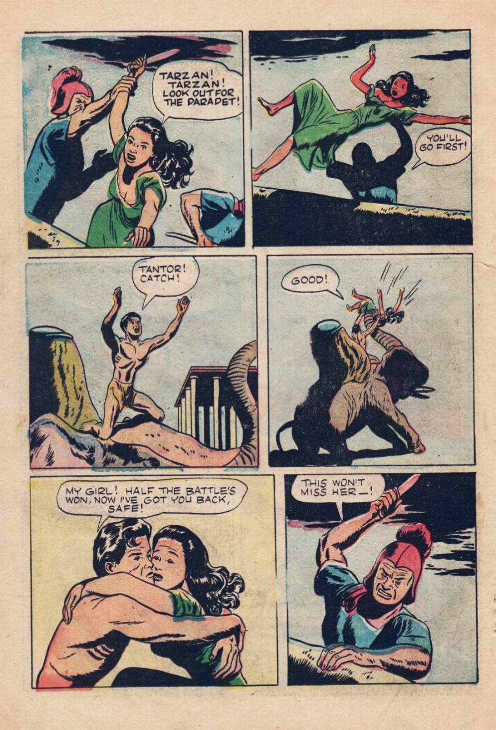 Read online Tarzan (1948) comic -  Issue #9 - 30