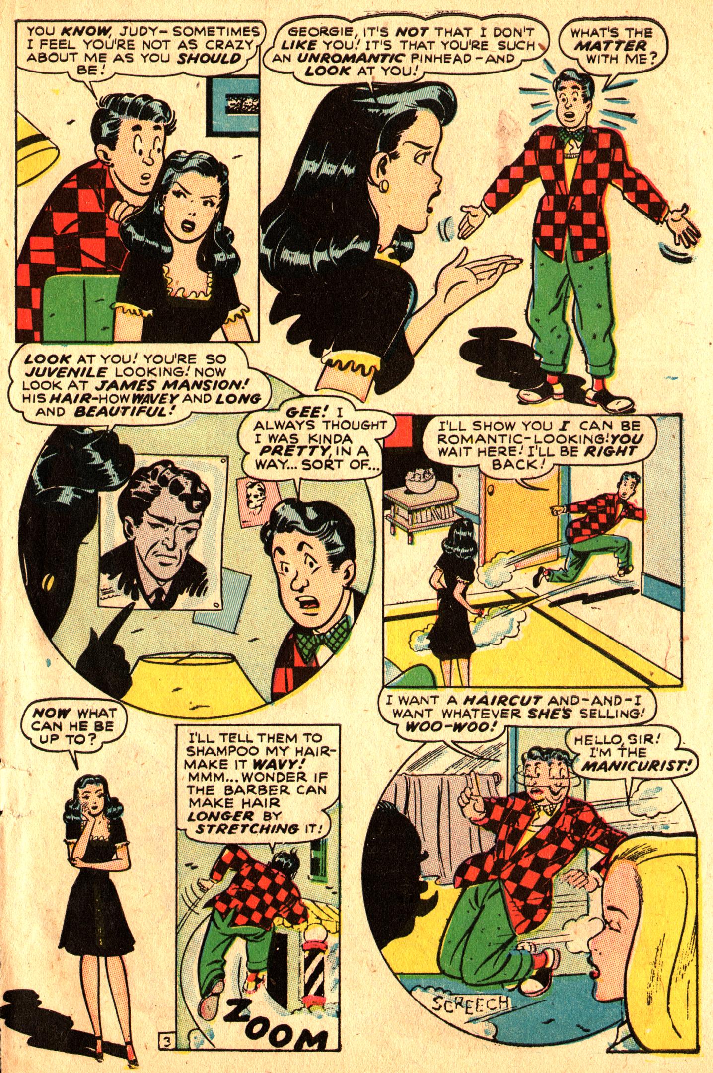 Read online Georgie Comics (1945) comic -  Issue #14 - 5