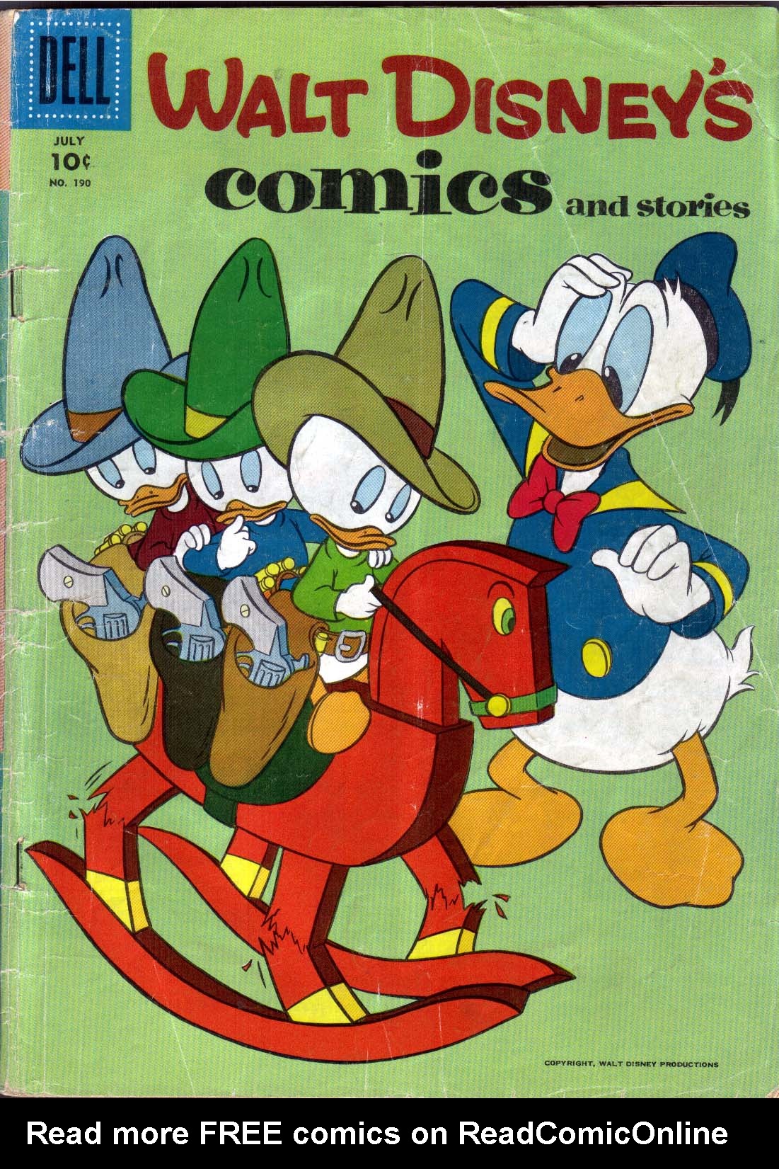 Read online Walt Disney's Comics and Stories comic -  Issue #190 - 1