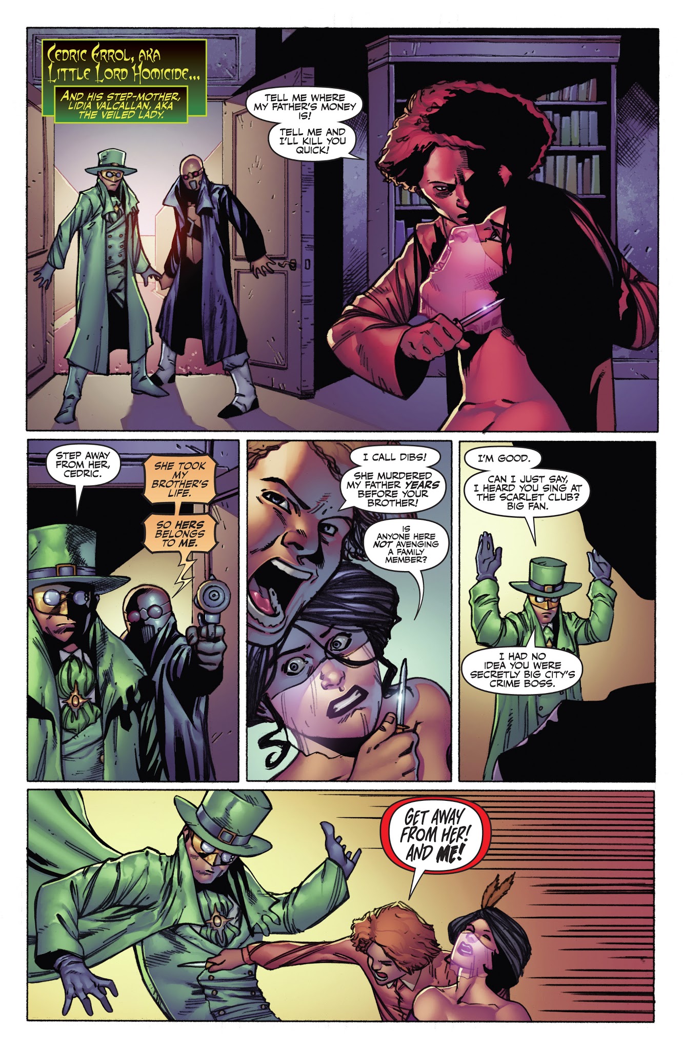 Read online Legenderry: Green Hornet comic -  Issue #5 - 8