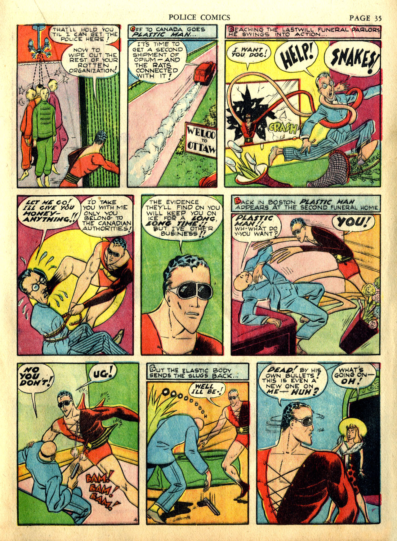 Read online Police Comics comic -  Issue #2 - 38