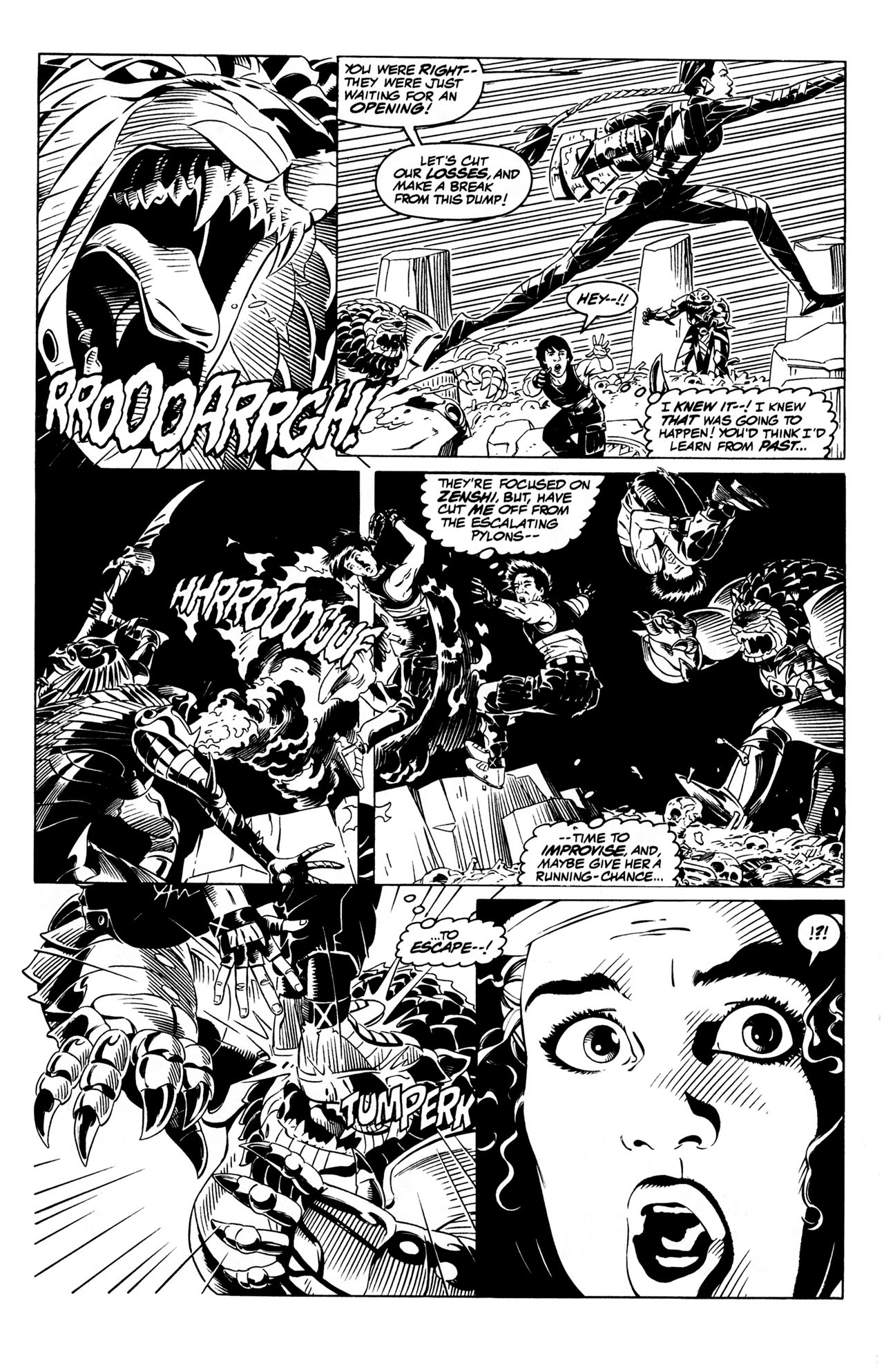 Read online Jackie Chan's Spartan X: Hell Bent Hero For Hire comic -  Issue #4 - 12