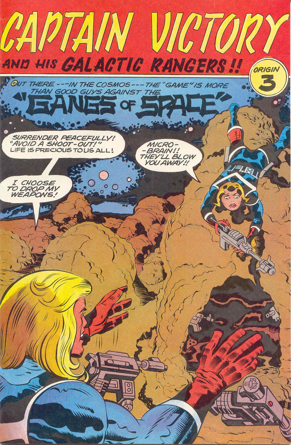 Read online Captain Victory and the Galactic Rangers (1981) comic -  Issue #13 - 3