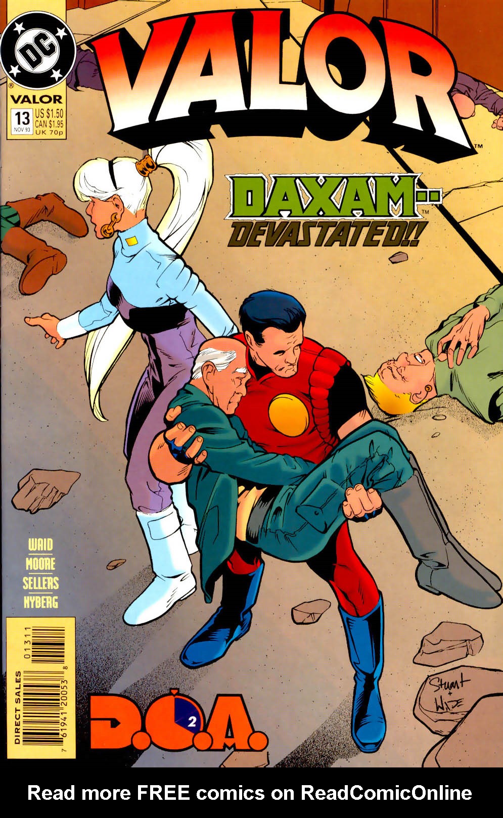 Read online Valor (1992) comic -  Issue #13 - 1