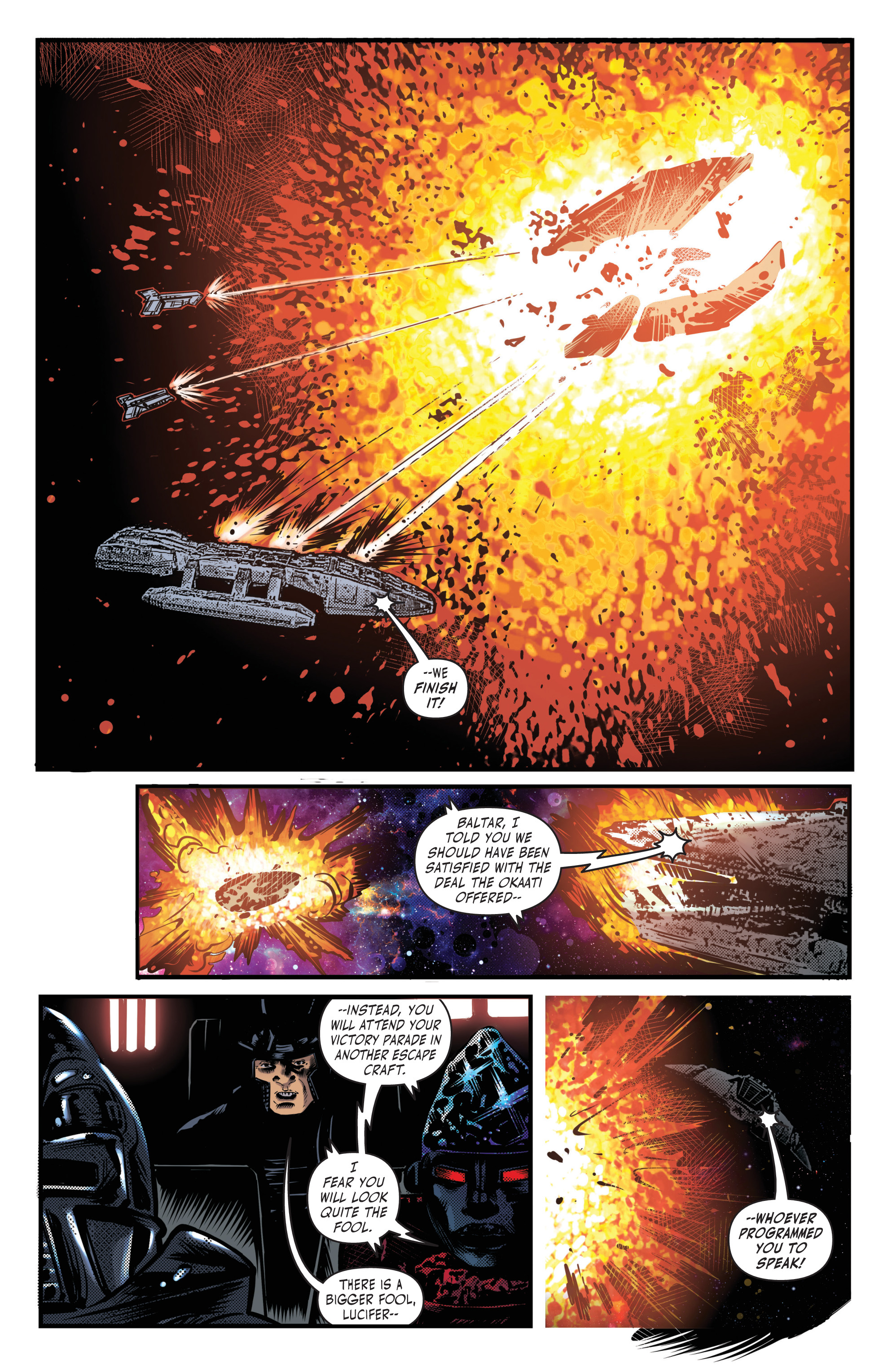 Read online Battlestar Galactica (Classic) comic -  Issue #5 - 18