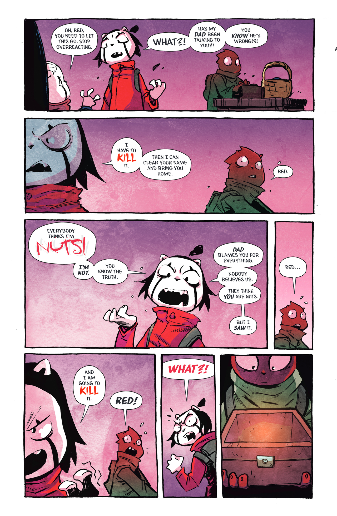Read online Little Red Ronin comic -  Issue #3 - 8