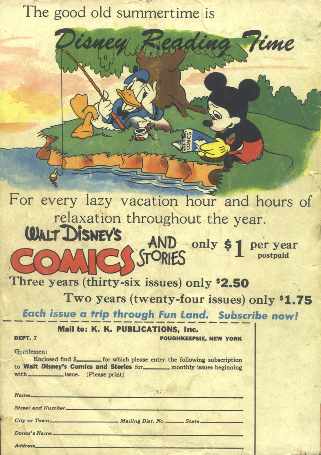 Read online Walt Disney's Comics and Stories comic -  Issue #46 - 52