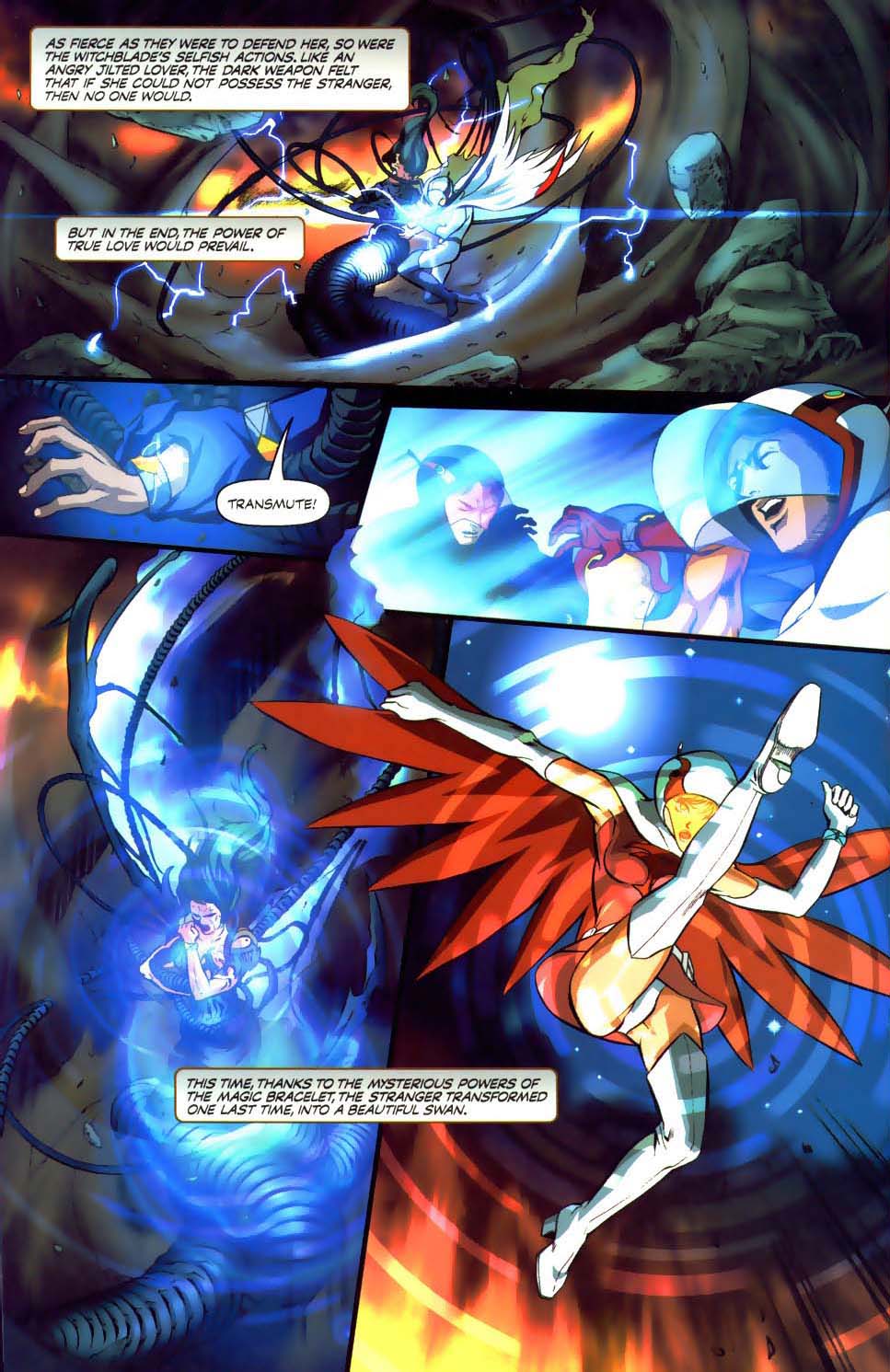 Read online Battle of the Planets/Witchblade comic -  Issue # Full - 40