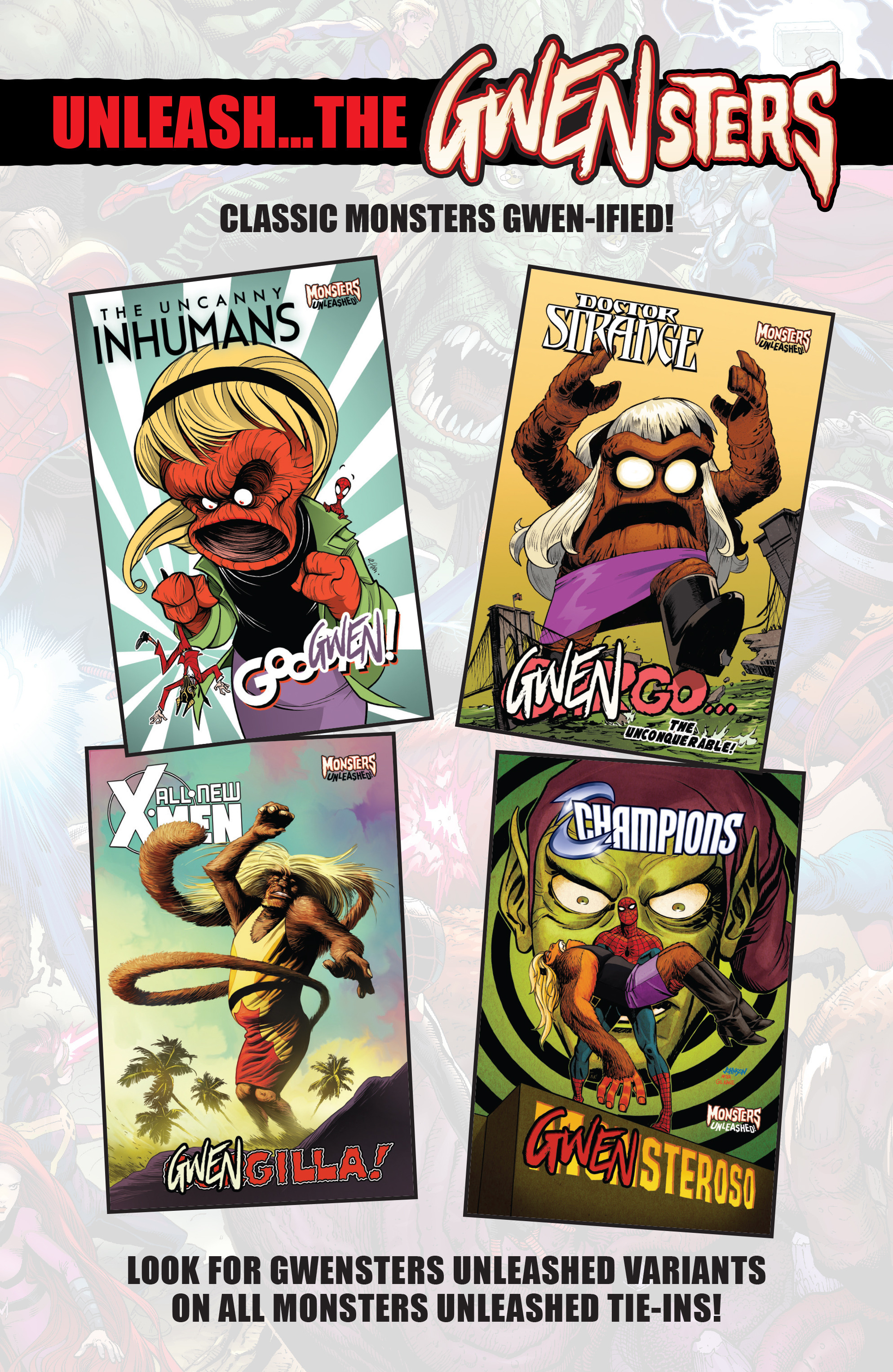 Read online Marvel Free Previews Monsters Unleashed comic -  Issue # Full - 19