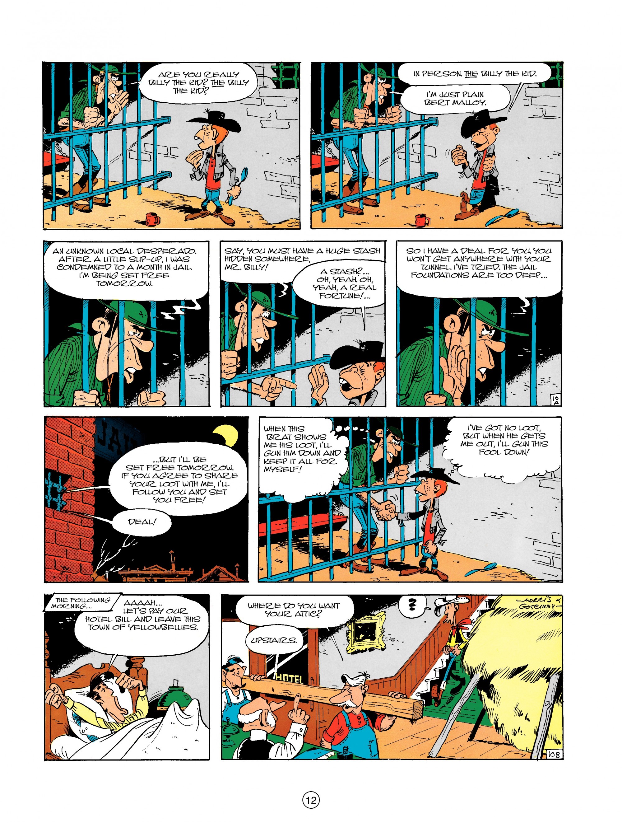 Read online A Lucky Luke Adventure comic -  Issue #18 - 12