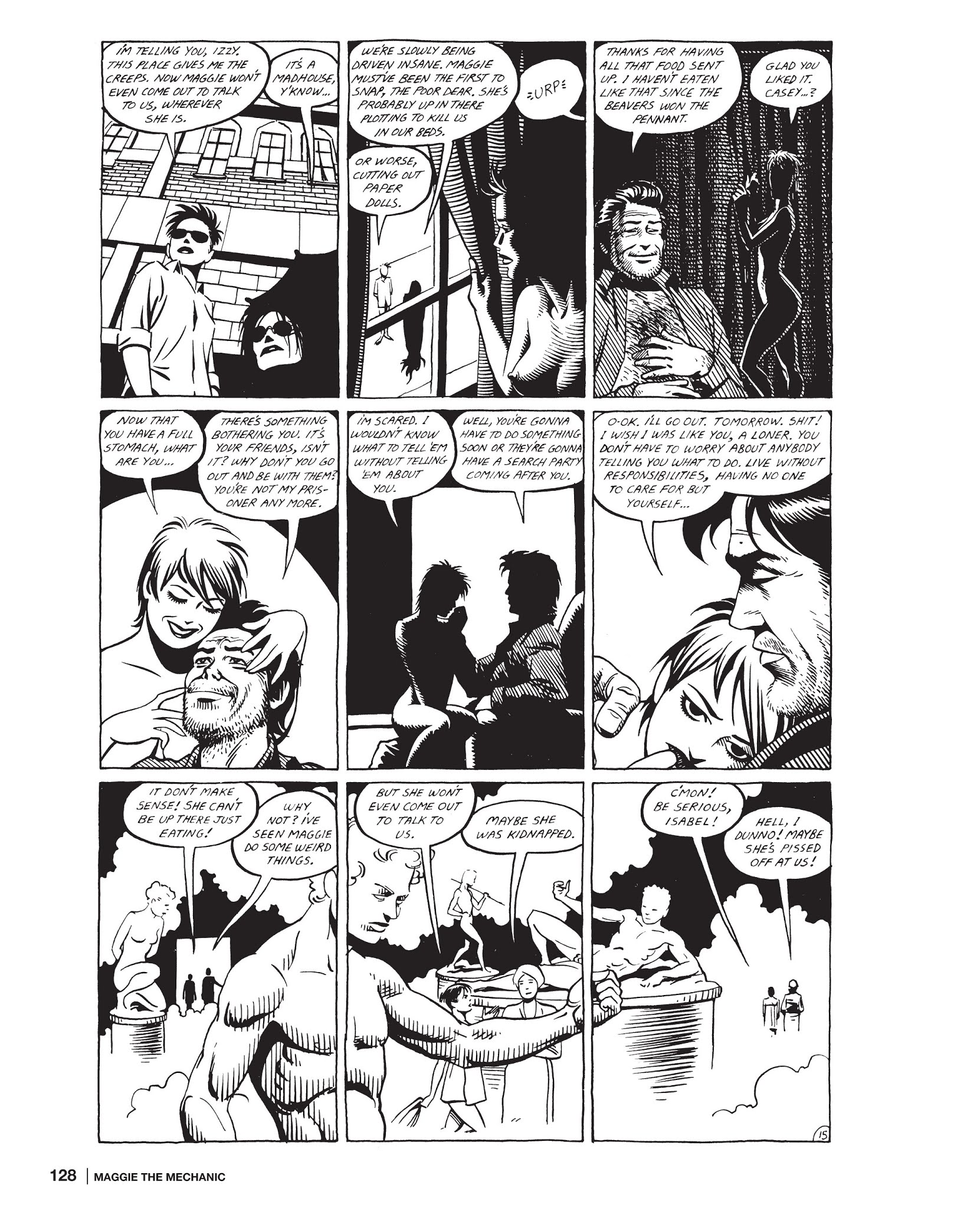 Read online Maggie the Mechanic: The Love & Rockets Library - Locas comic -  Issue # TPB (Part 2) - 29