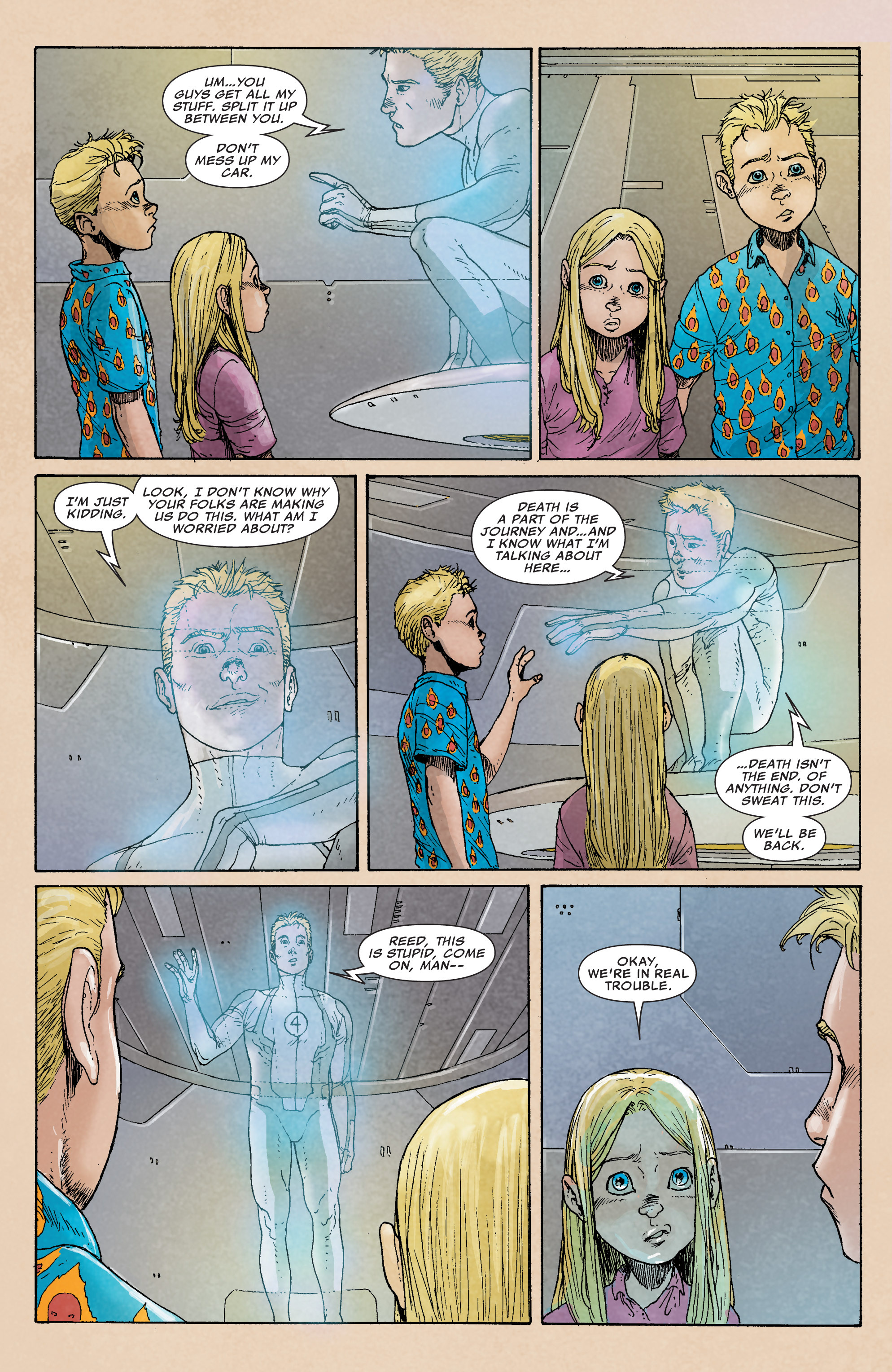 Read online Fantastic Four (2013) comic -  Issue #5AU - 9