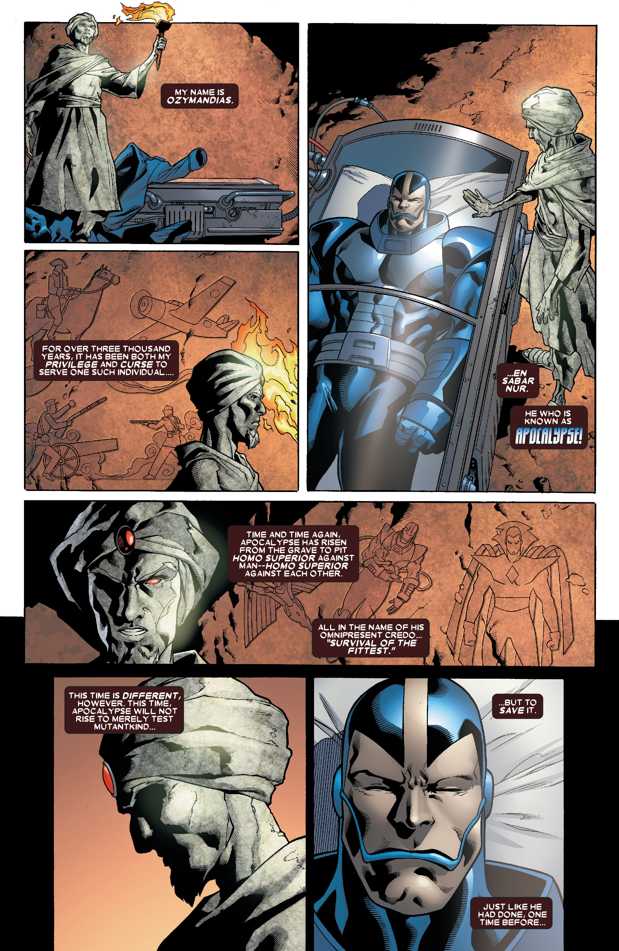 Read online X-Men: Apocalypse/Dracula comic -  Issue #1 - 10