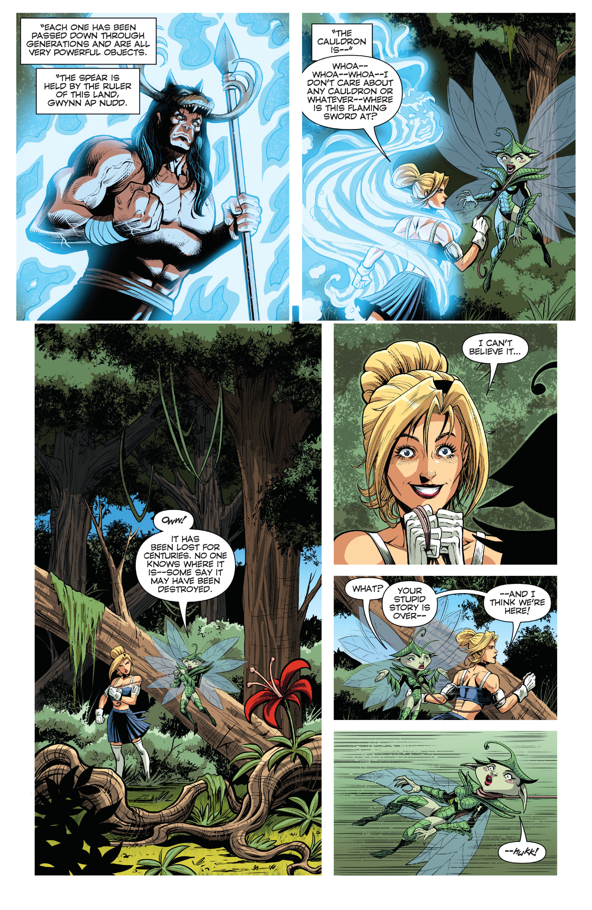 Read online Grimm Universe Presents Quarterly: Cinderella Fairy World Massacre comic -  Issue # Full - 29