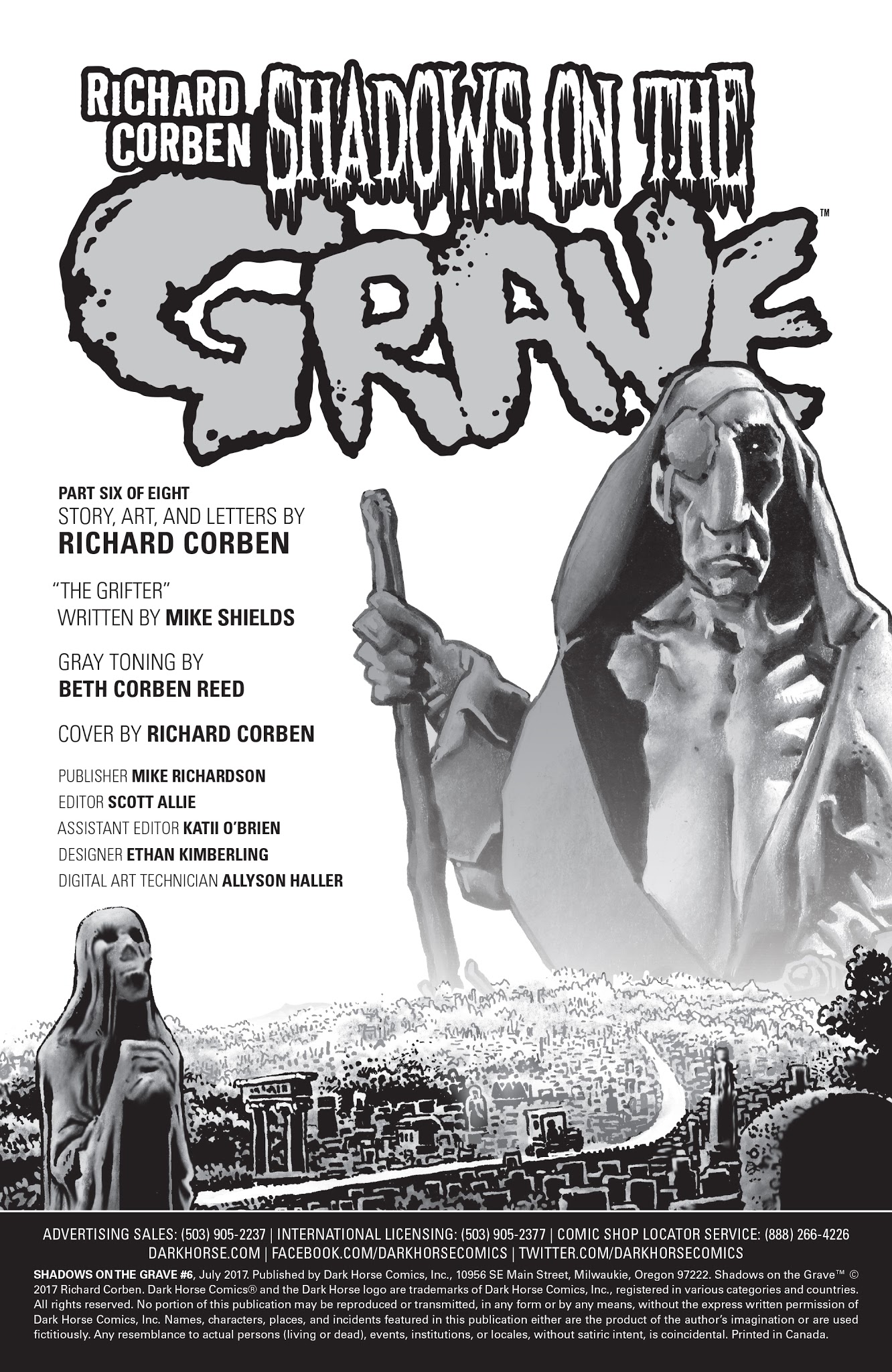 Read online Shadows on the Grave comic -  Issue #6 - 34