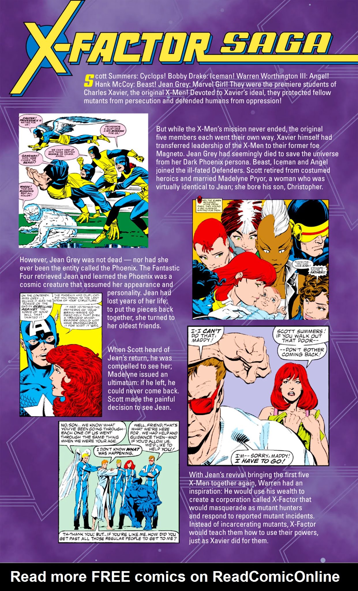 X-Factor Forever Saga issue Full - Page 1