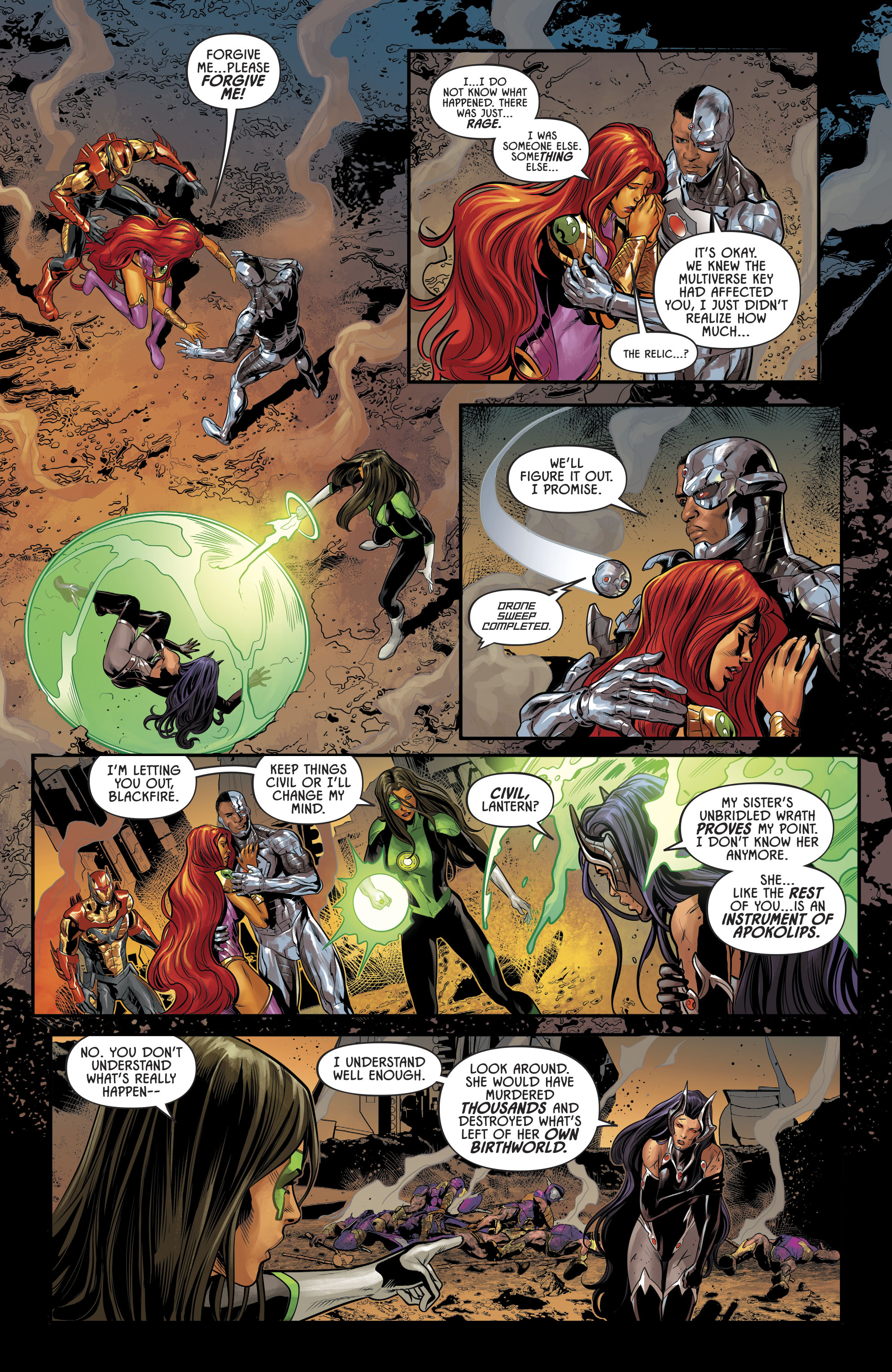 Read online Justice League Odyssey comic -  Issue #7 - 9