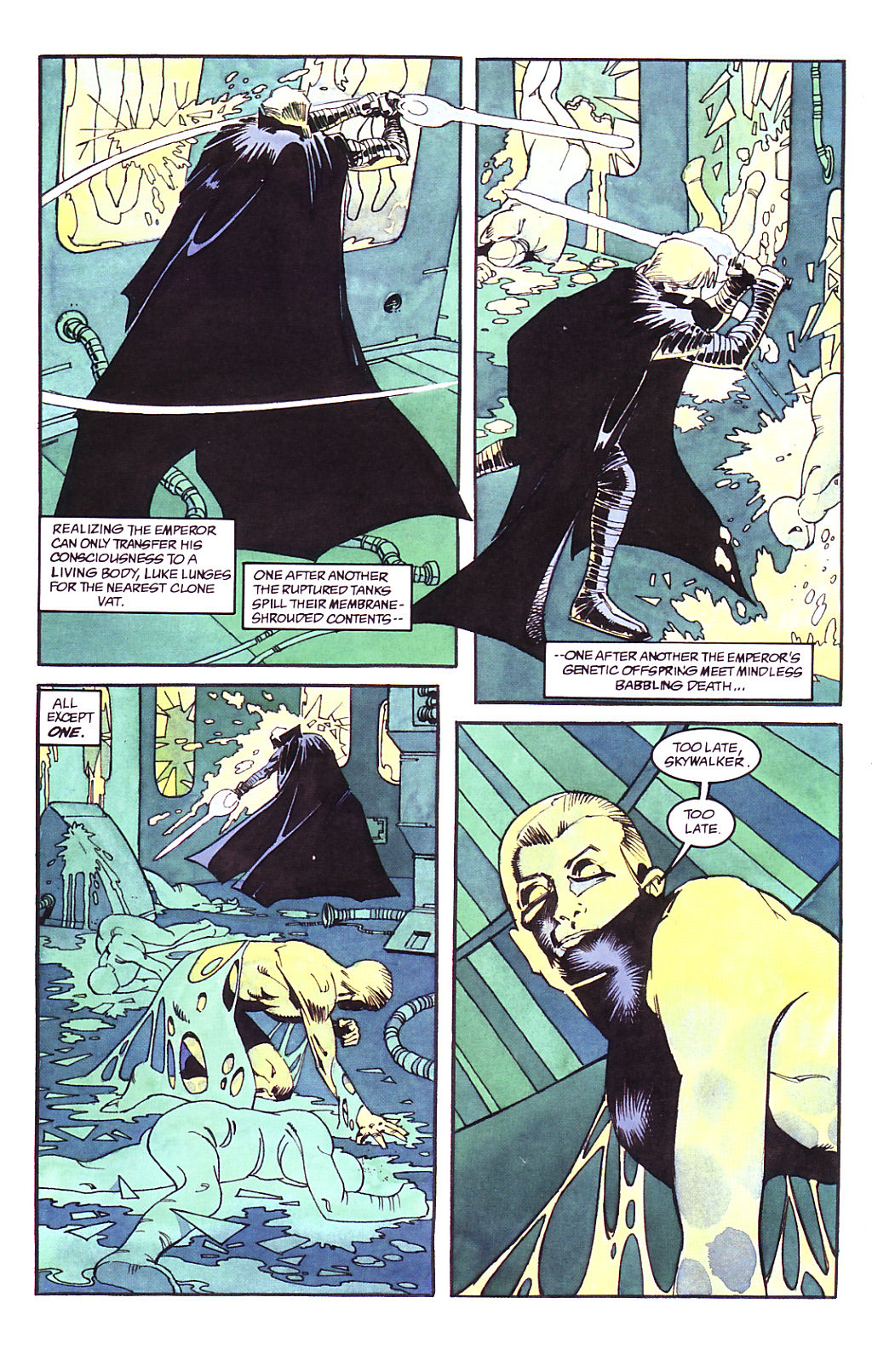 Read online Star Wars: Dark Empire comic -  Issue #5 - 24