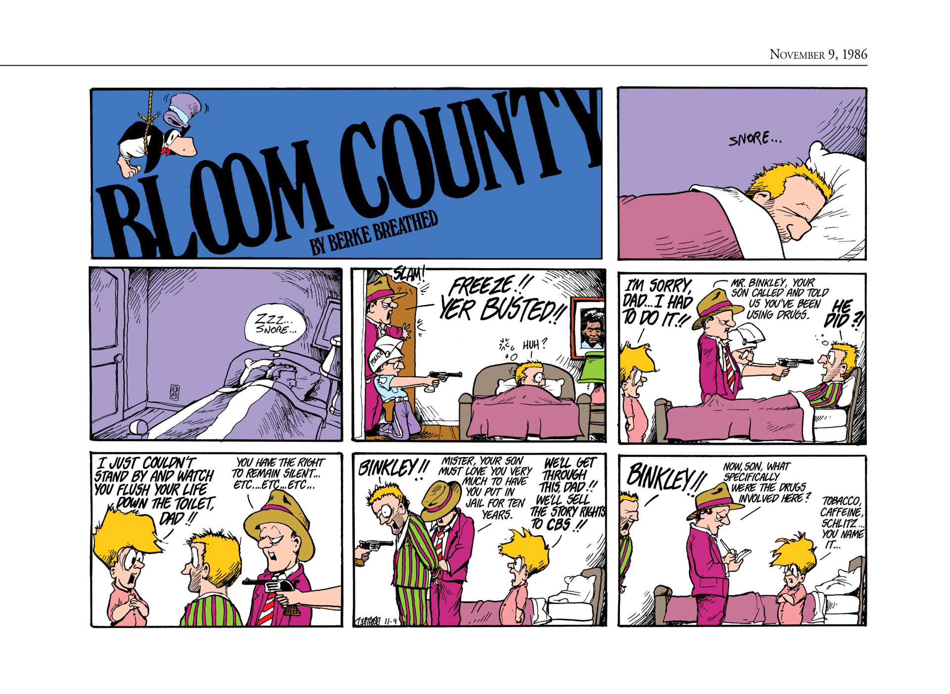 Read online The Bloom County Digital Library comic -  Issue # TPB 6 (Part 3) - 72
