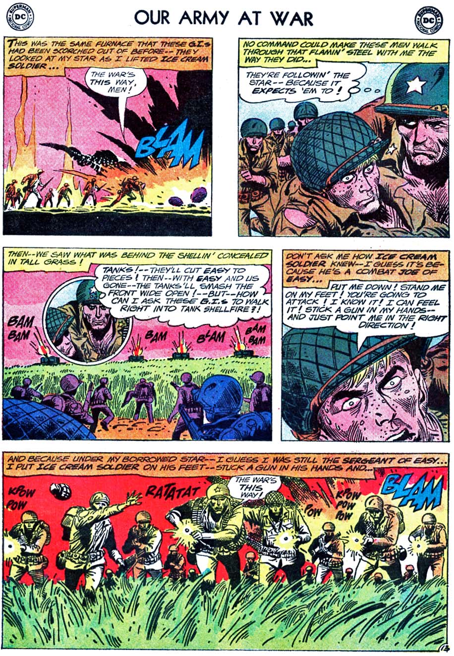 Read online Our Army at War (1952) comic -  Issue #148 - 16