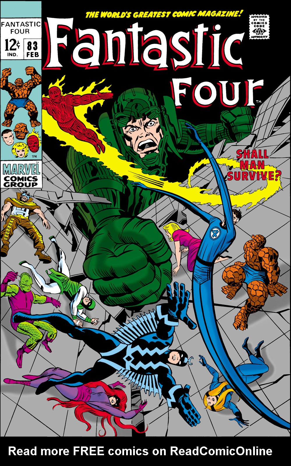 Read online Fantastic Four (1961) comic -  Issue #83 - 1