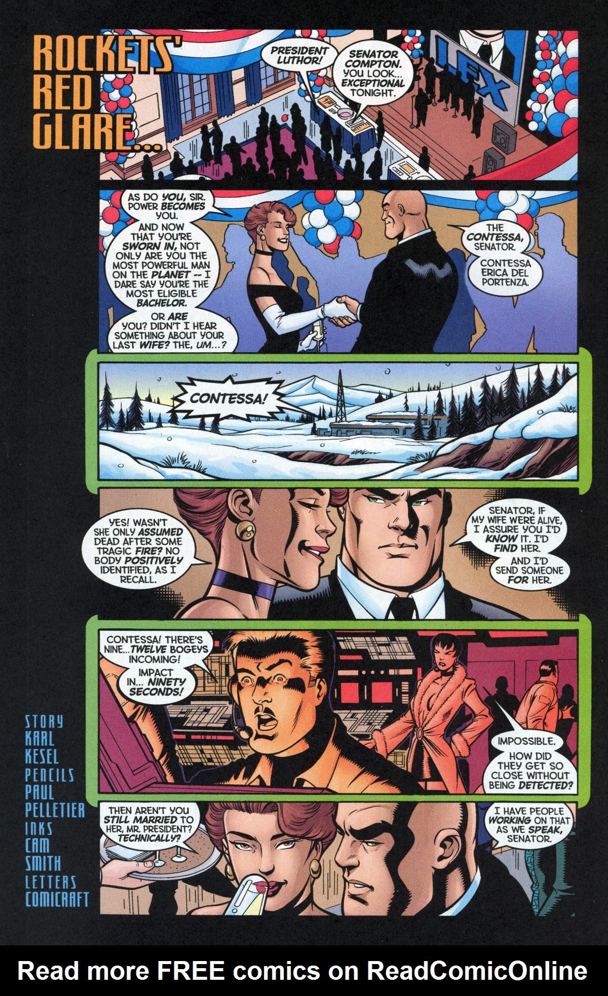 Read online Superman: President Lex comic -  Issue # TPB - 237