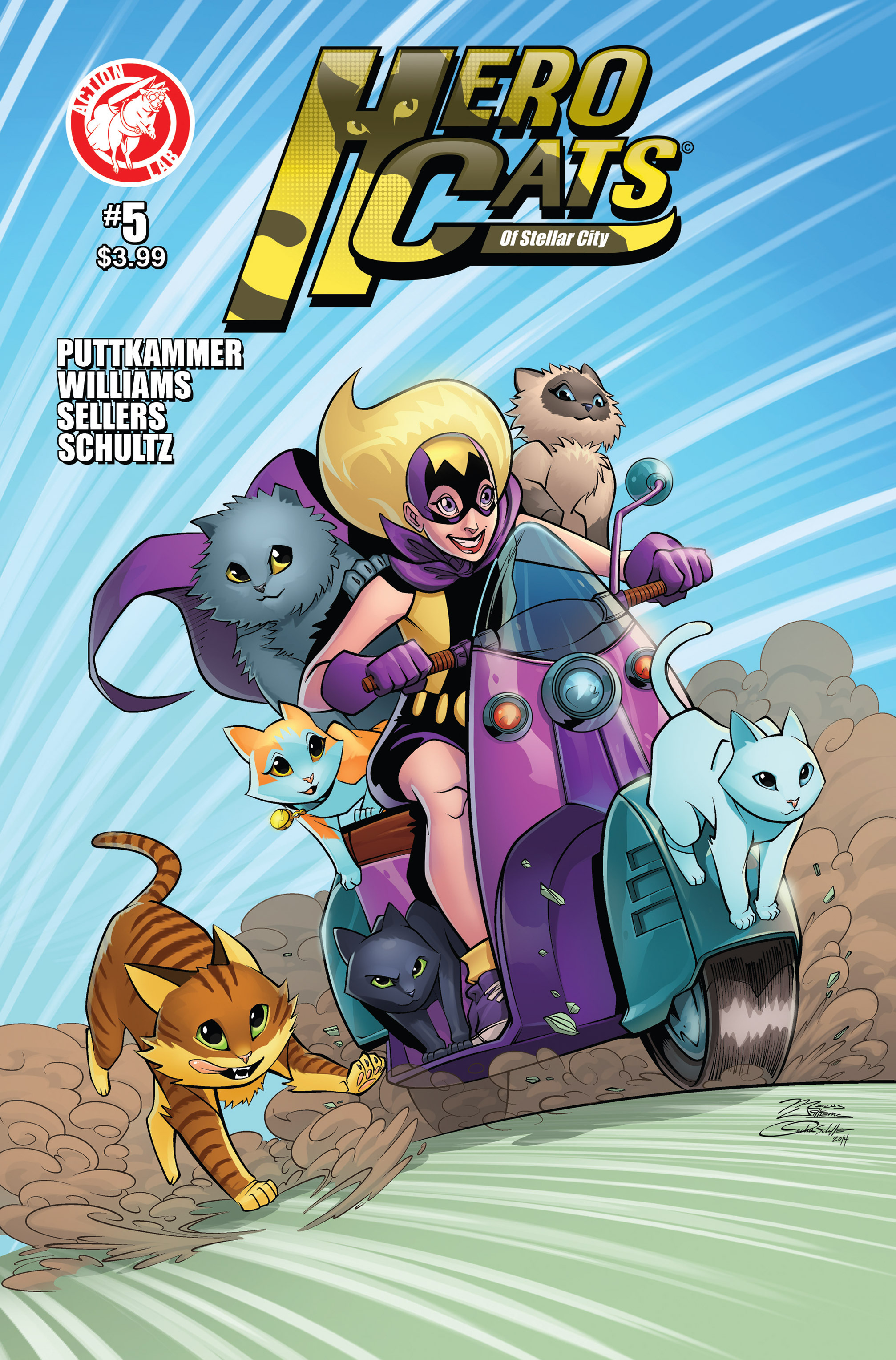 Read online Hero Cats comic -  Issue #5 - 1