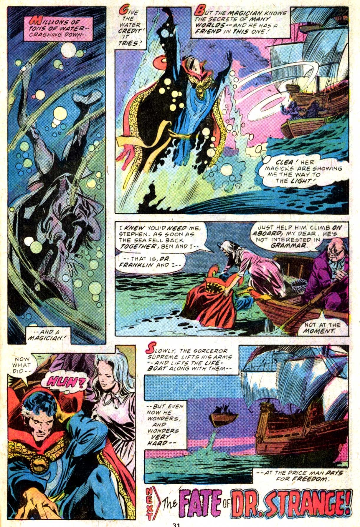 Read online Doctor Strange (1974) comic -  Issue #18 - 18