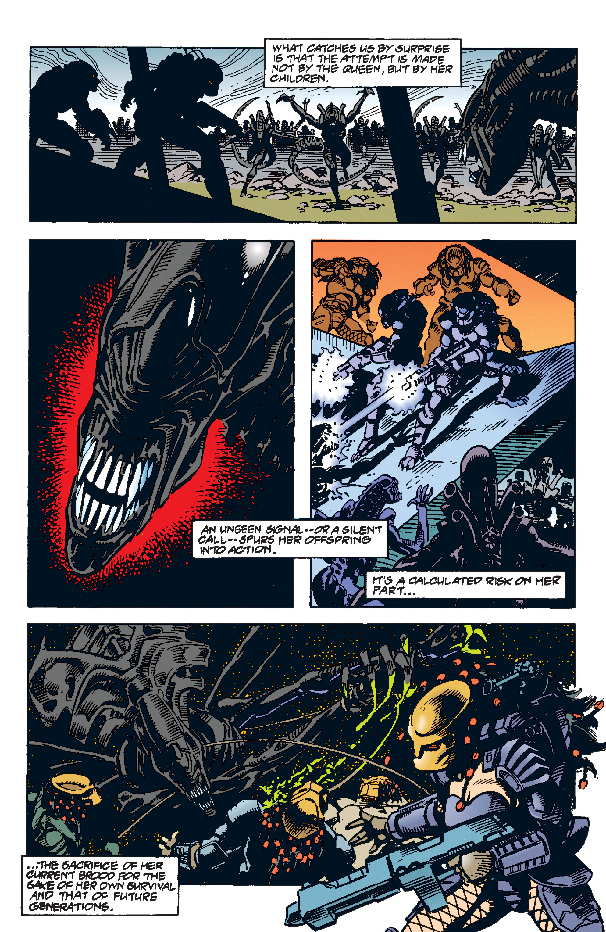 Read online Aliens vs. Predator: The Essential Comics comic -  Issue # TPB 1 (Part 2) - 76