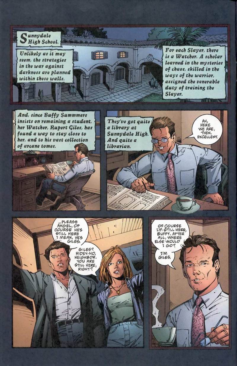Read online Buffy the Vampire Slayer: Angel comic -  Issue #1 - 10