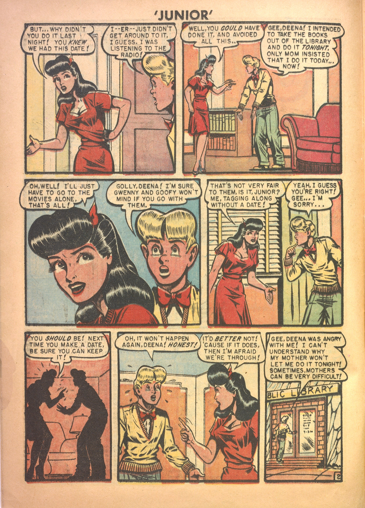 Read online Junior (1947) comic -  Issue #15 - 12