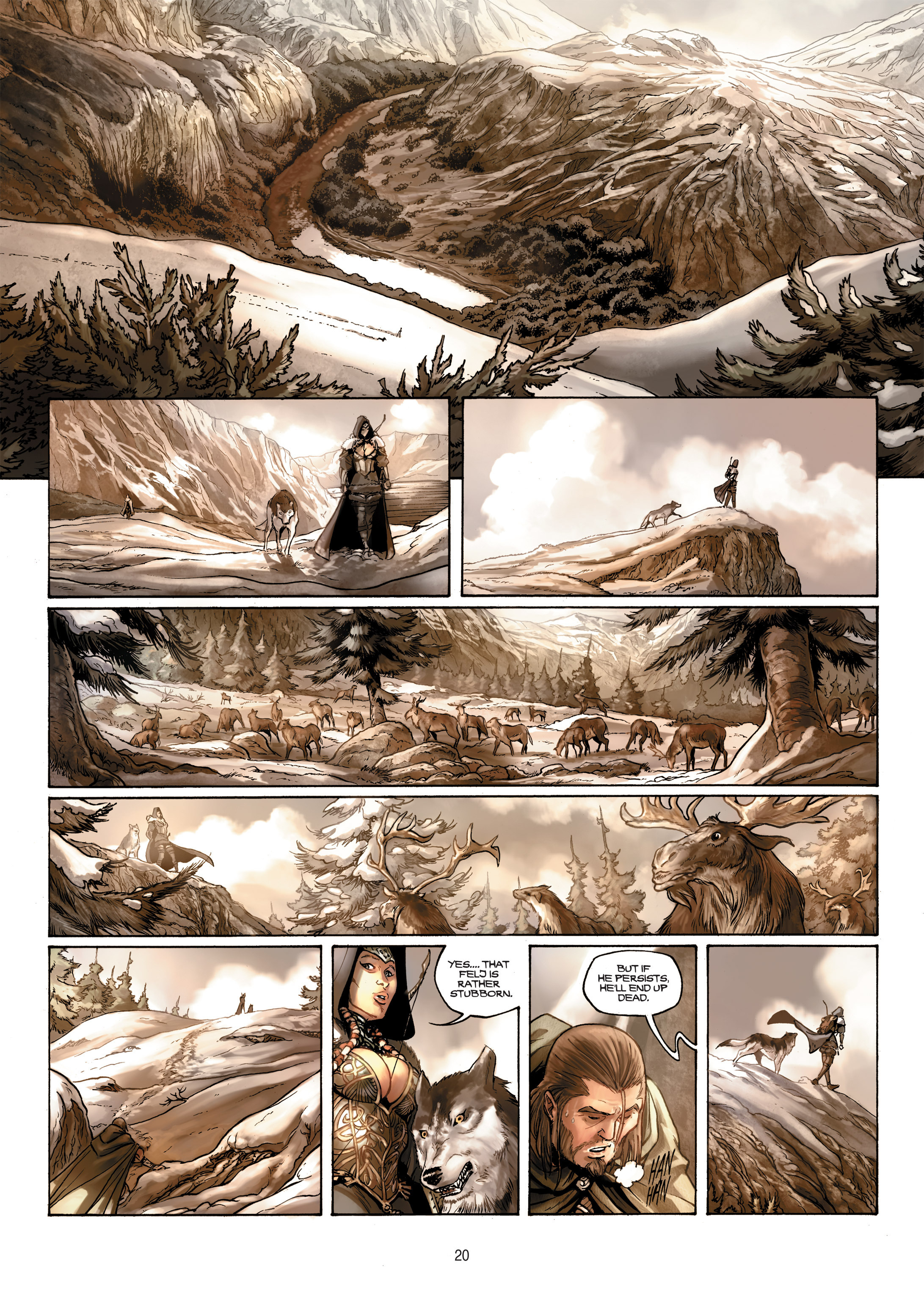 Read online Elves comic -  Issue #7 - 20