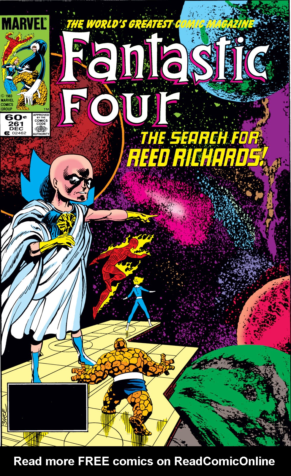 Read online Fantastic Four (1961) comic -  Issue #261 - 1