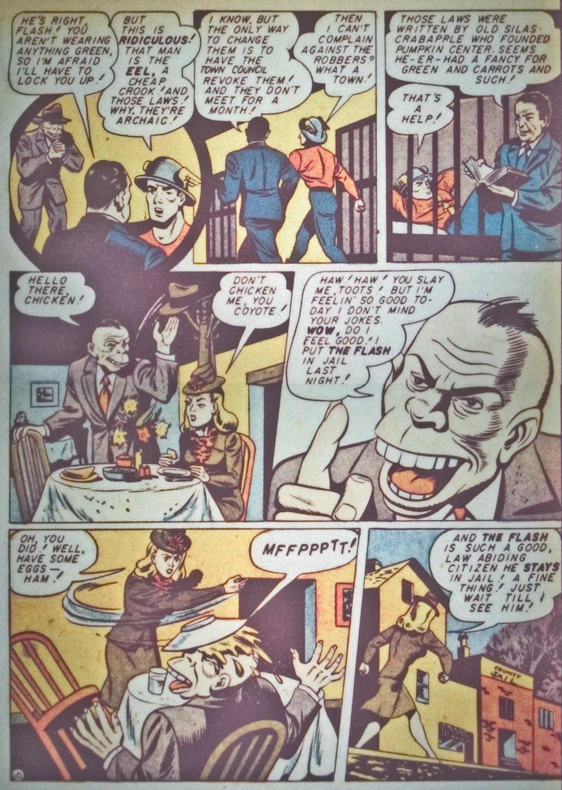 Read online Comic Cavalcade comic -  Issue #3 - 87