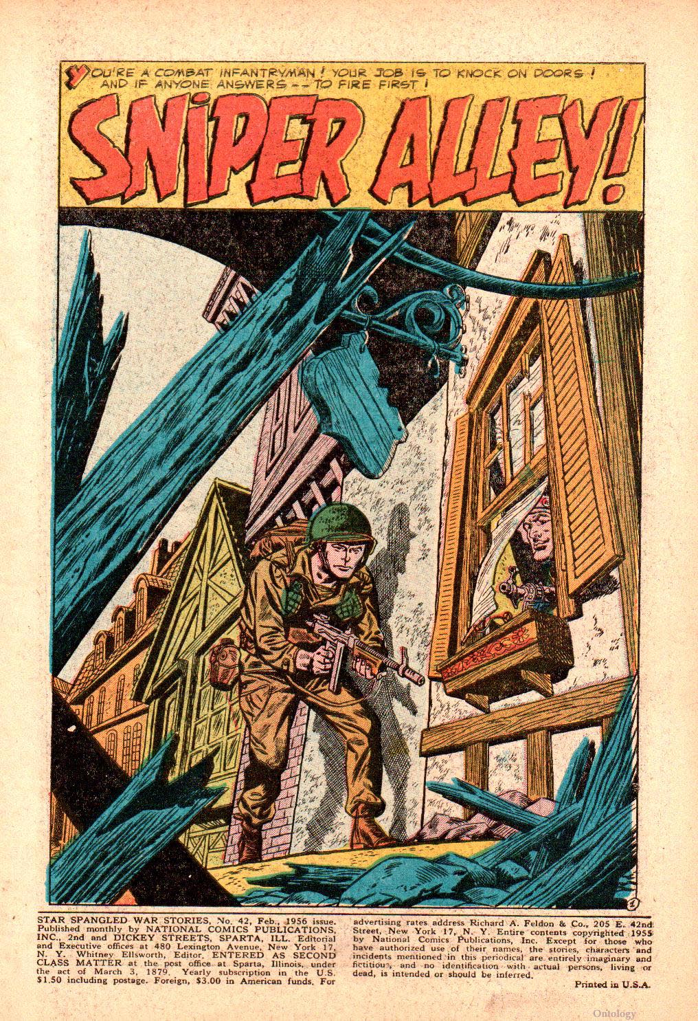 Read online Star Spangled War Stories (1952) comic -  Issue #42 - 3